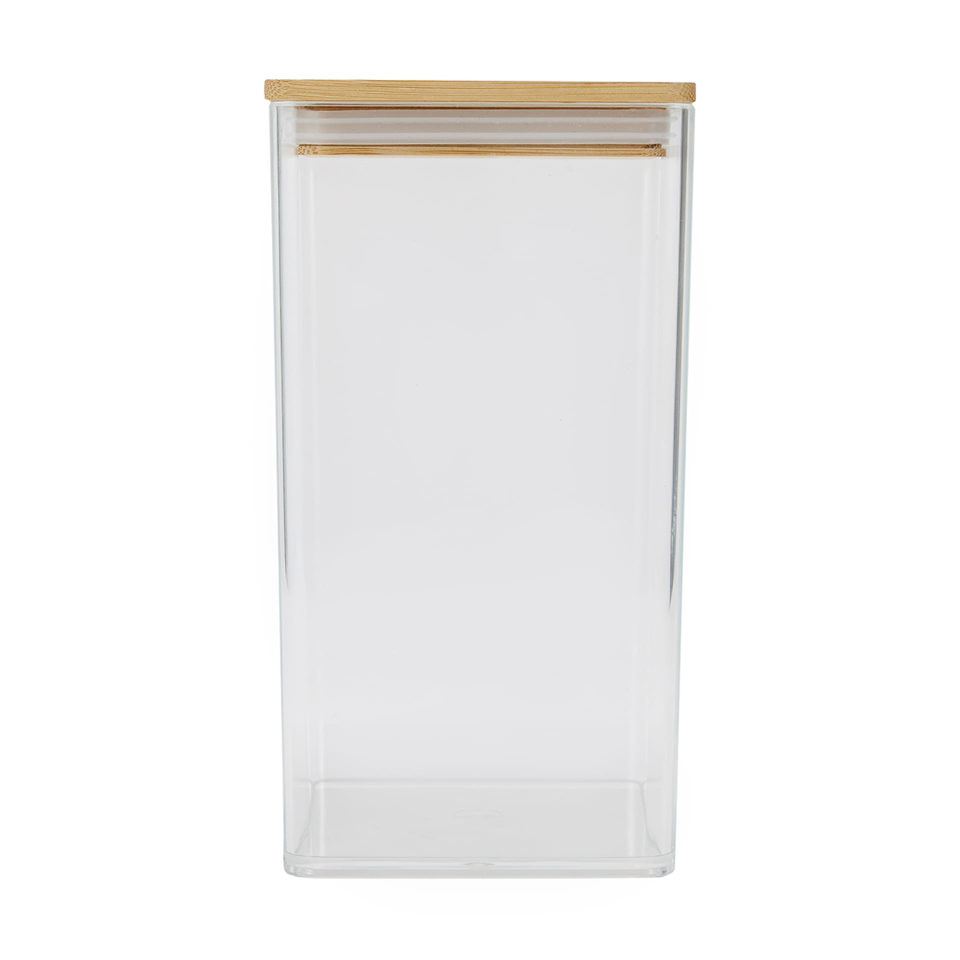 1L Tall Food Container with Bamboo Lid Kmart