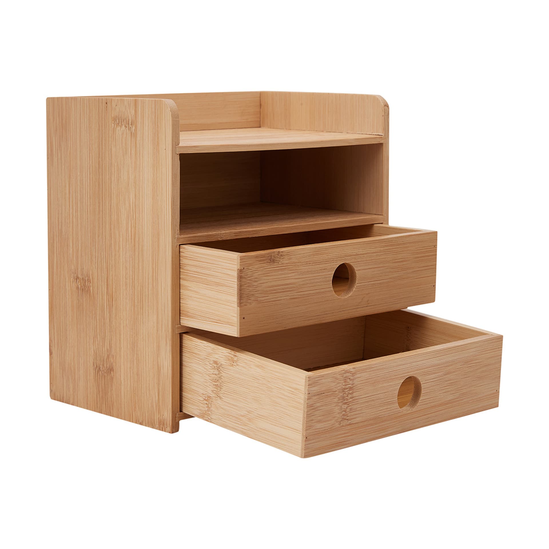 4 Tier Bamboo Desk Organiser - Kmart