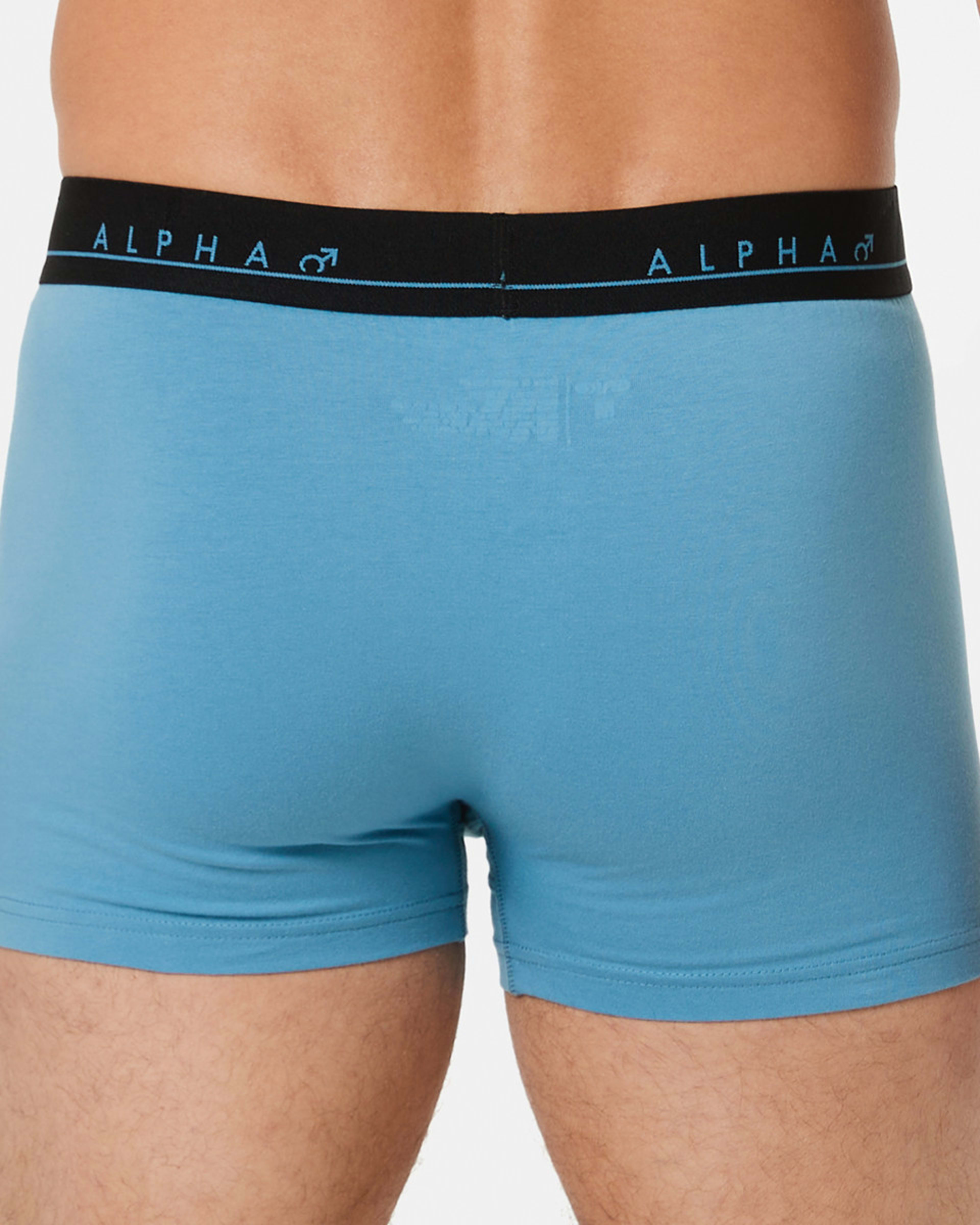 6 3 Pack Fly Front Plain Trunks Rednvyblue, 6 of 8