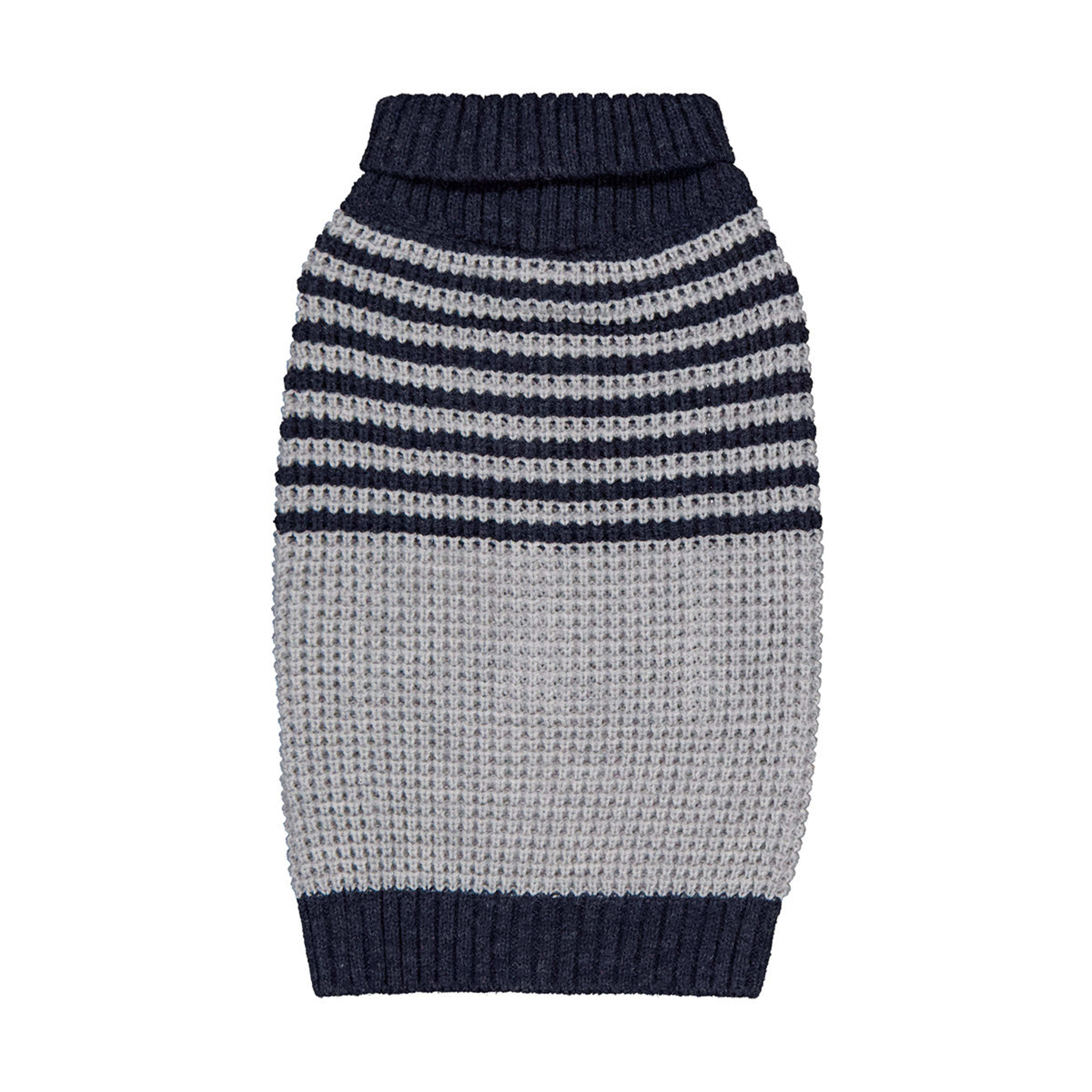 5 Pet Navy Stripe Cardigan - Medium, 5 of 10