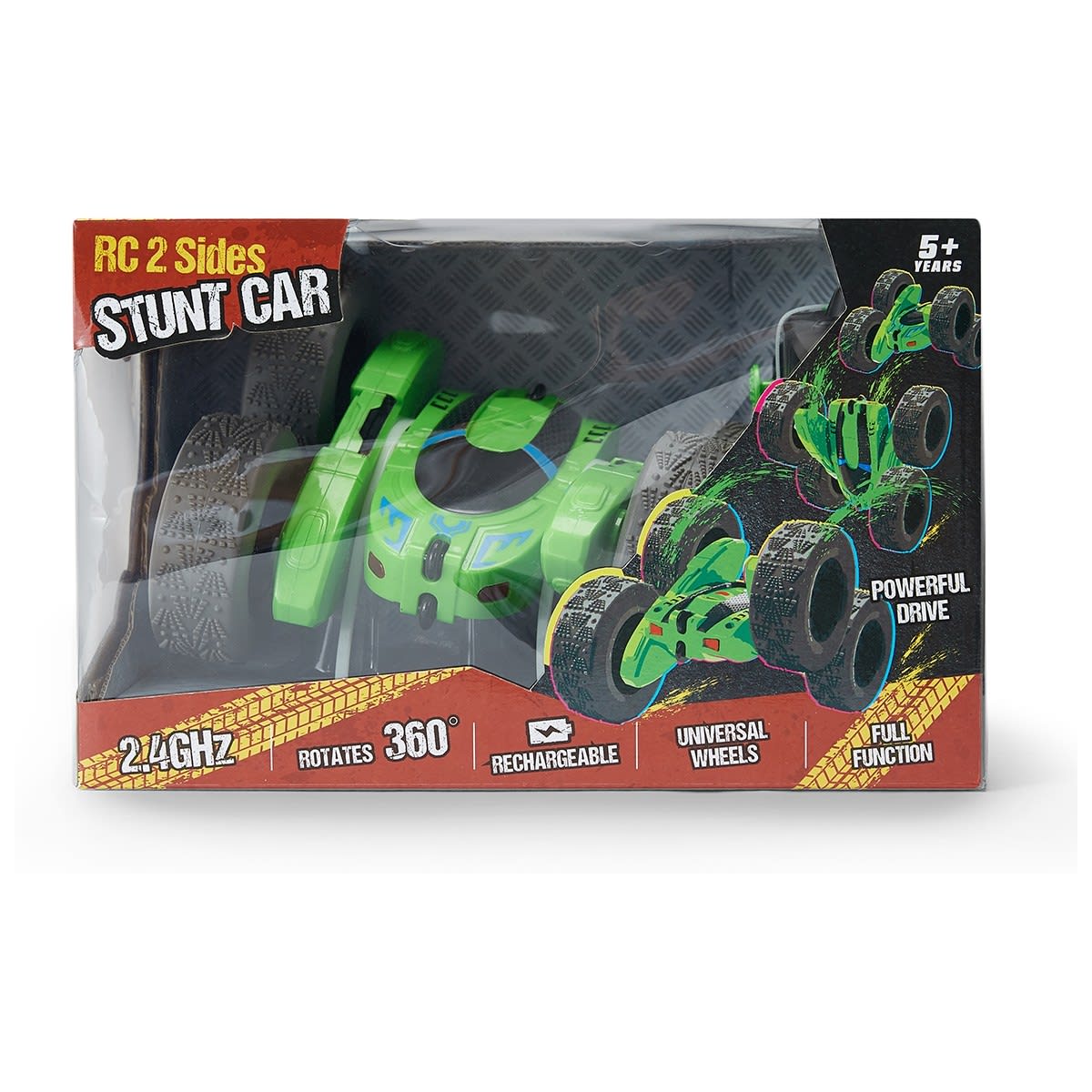 Remote Control 2.4G Sides Stunt Car Kmart