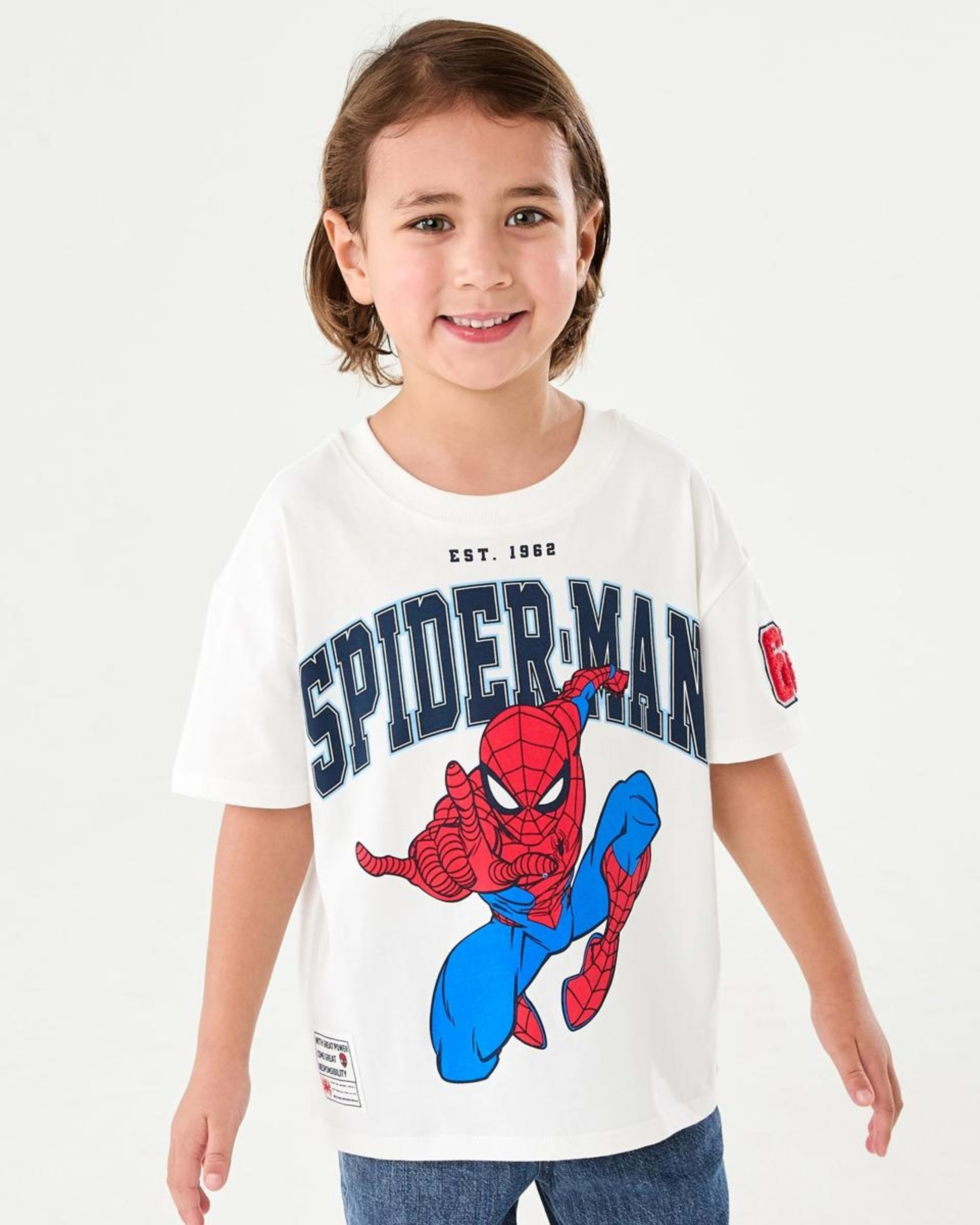 1 Spider-Man License Oversized T-shirt SPIDERMAN 62, 1 of 7