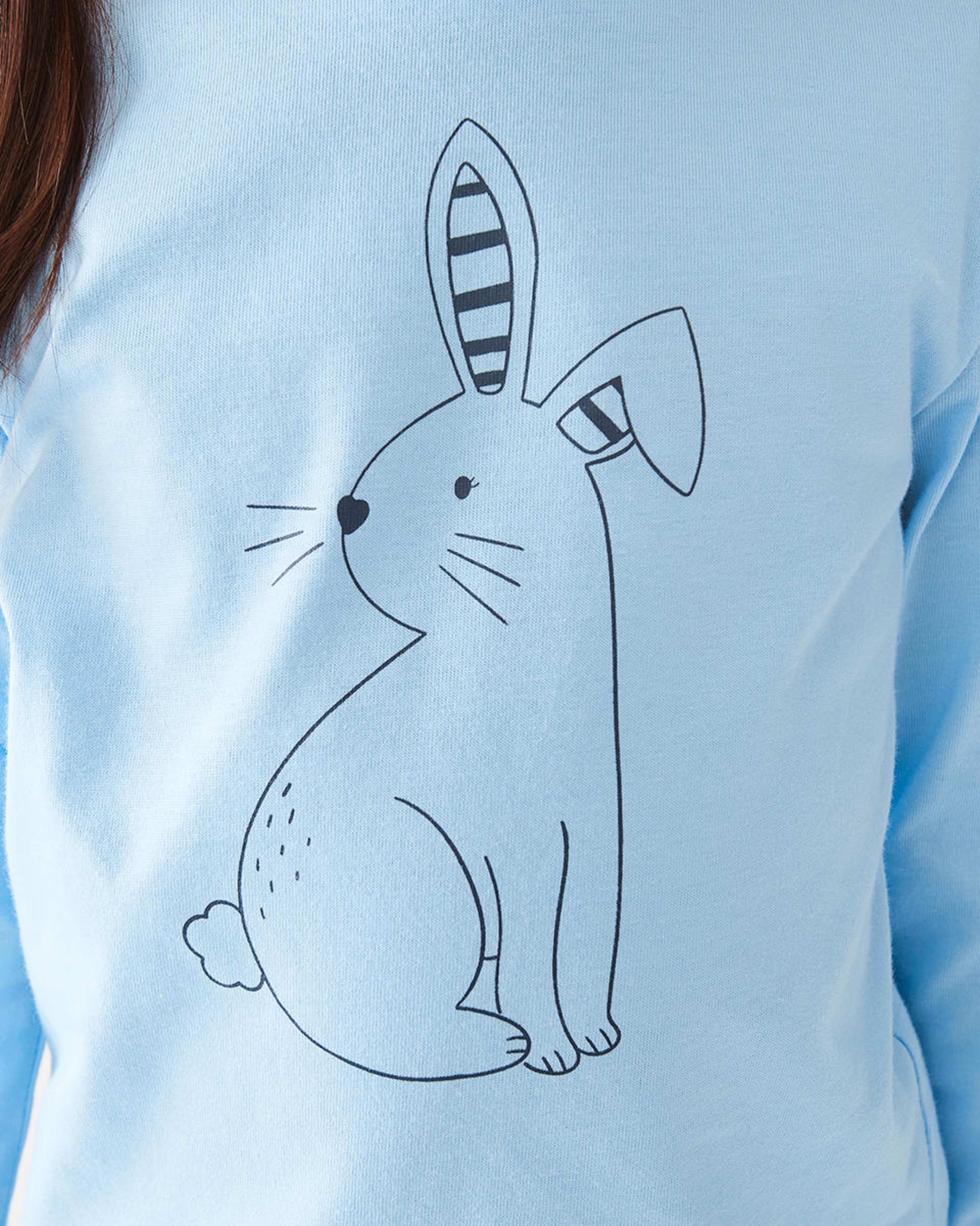 4 Long Sleeve Print T-shirt Bunny, 4 of 8