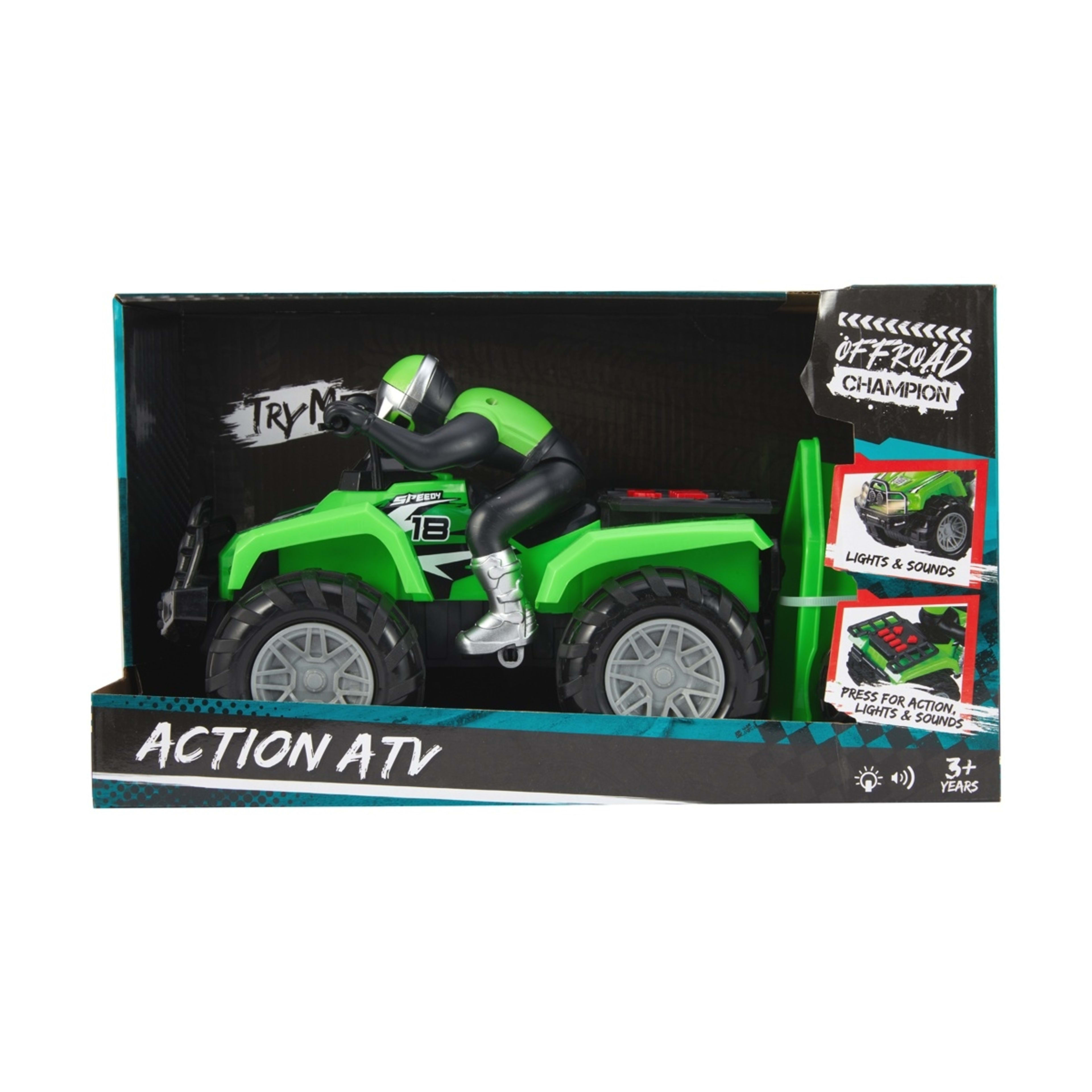 1 Offroad Champion Action ATV Toy, 1 of 10