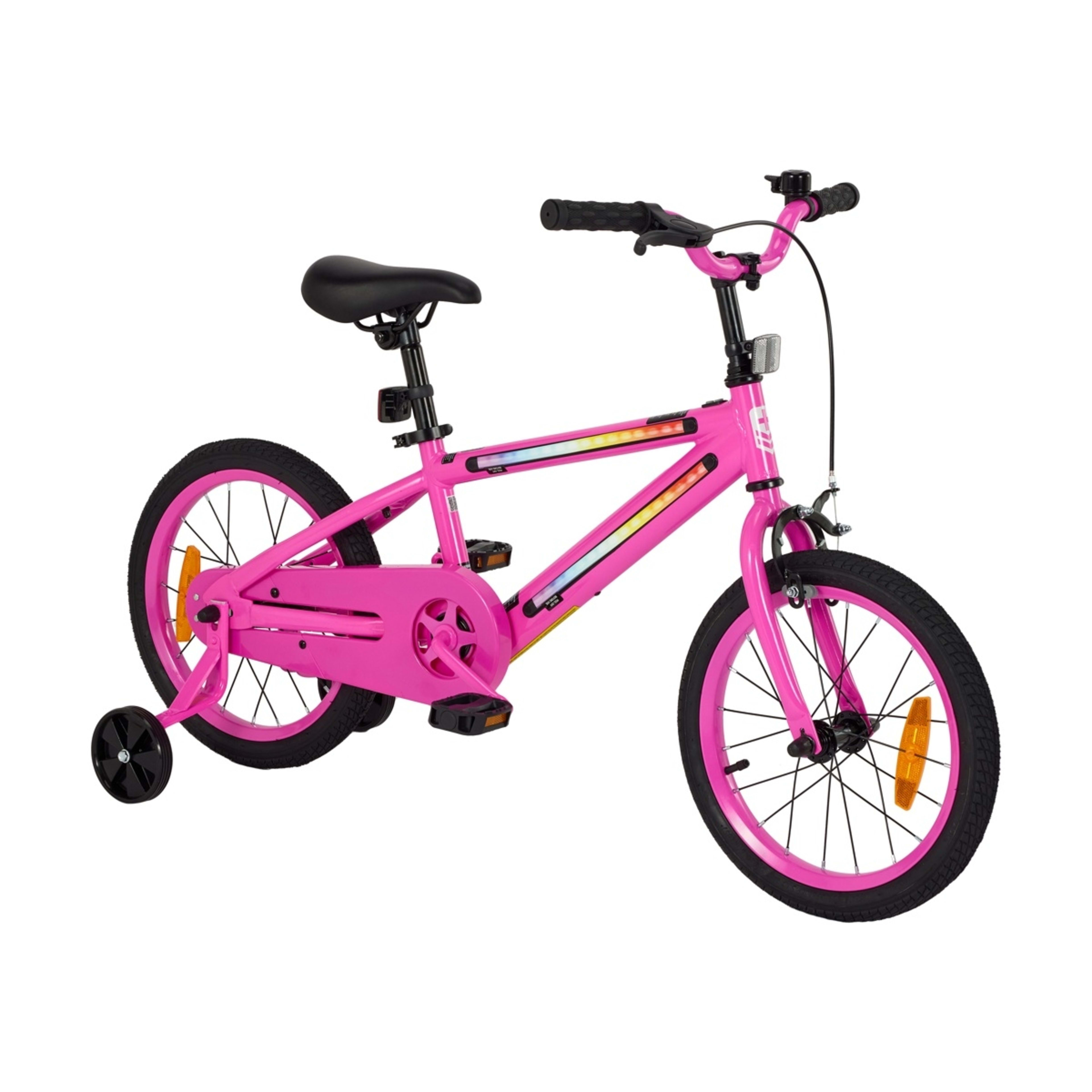 7 40cm Light Up Bike - Pink, 7 of 10