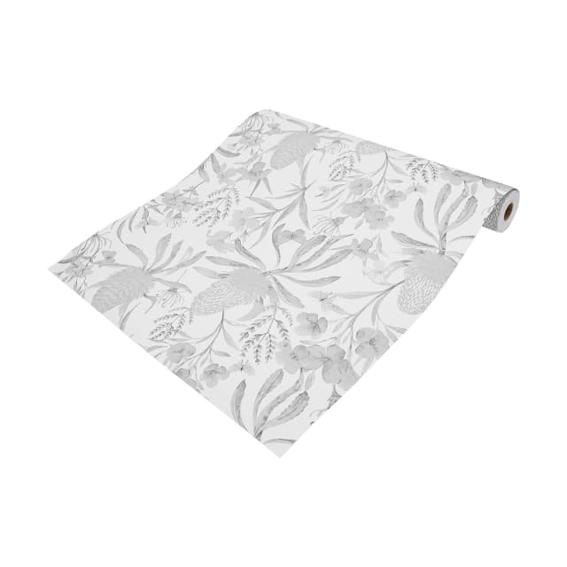 Self Adhesive Removable Wallpaper Shadow Floral Kmart