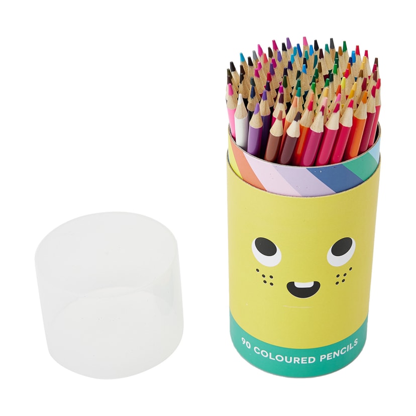 90 Pack Coloured Pencils Kmart