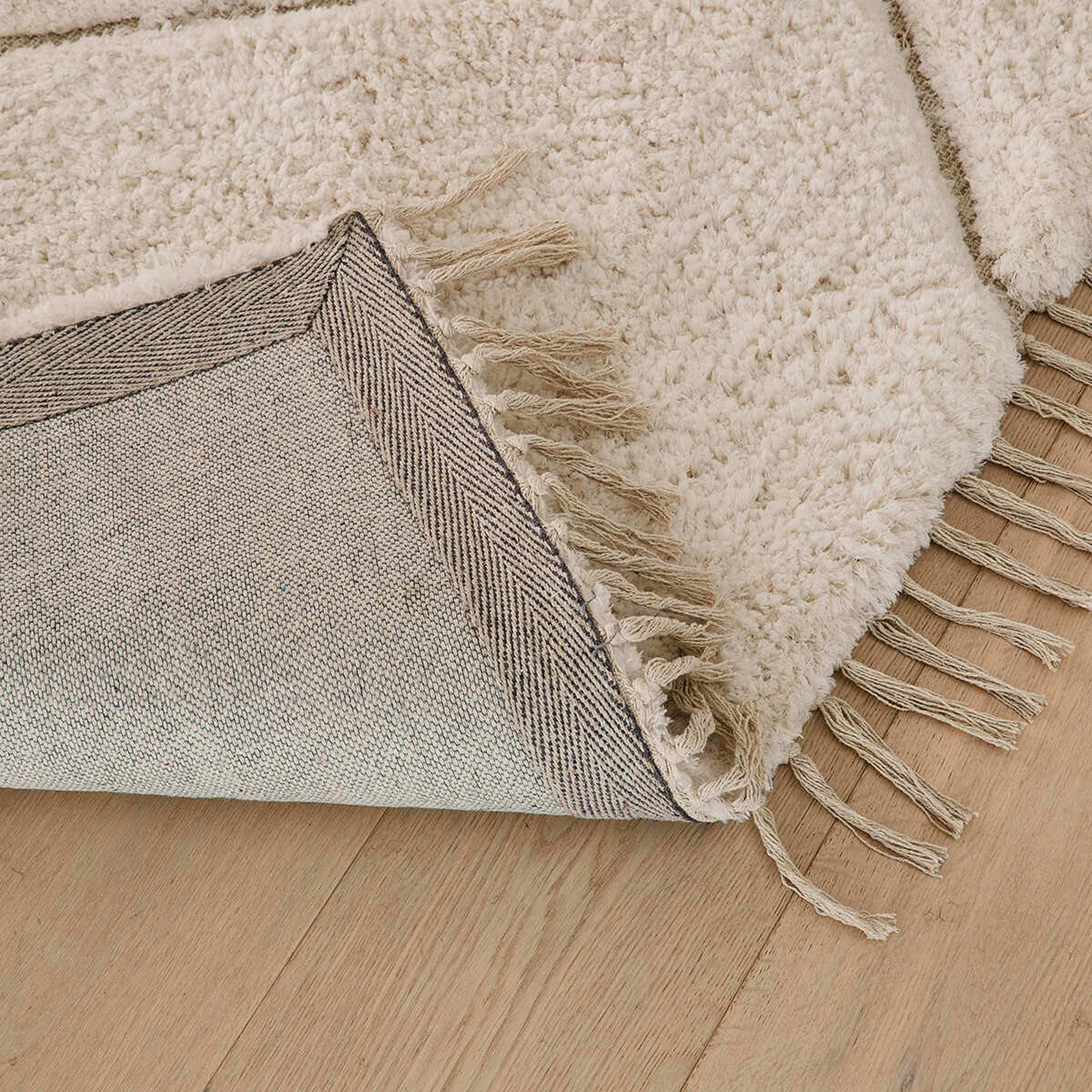 3 Sophia Rug - White, Extra Large - 270cm x 180cm, 3 of 7