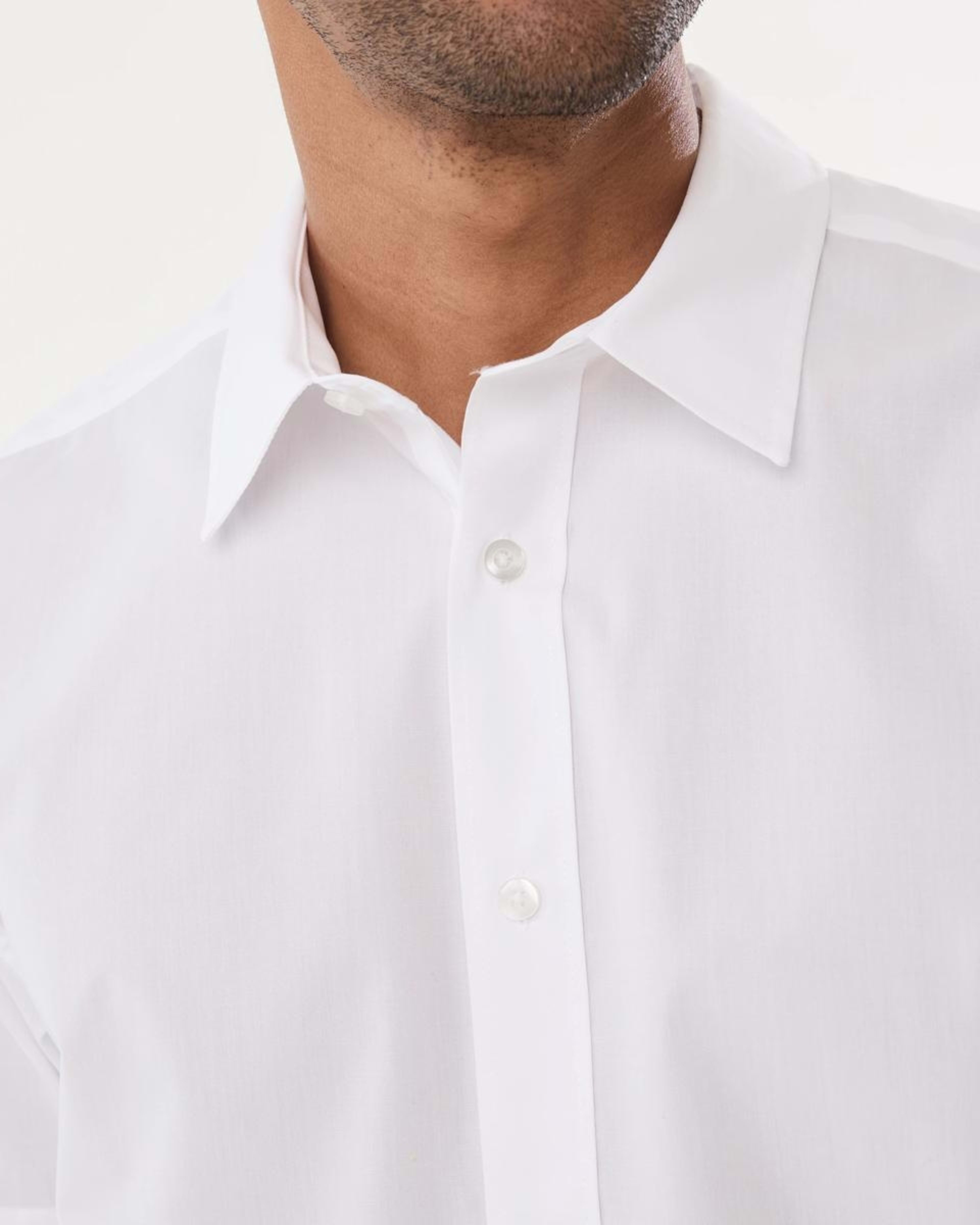 5 Work Short Sleeve Business Shirt WHITE, 5 of 5