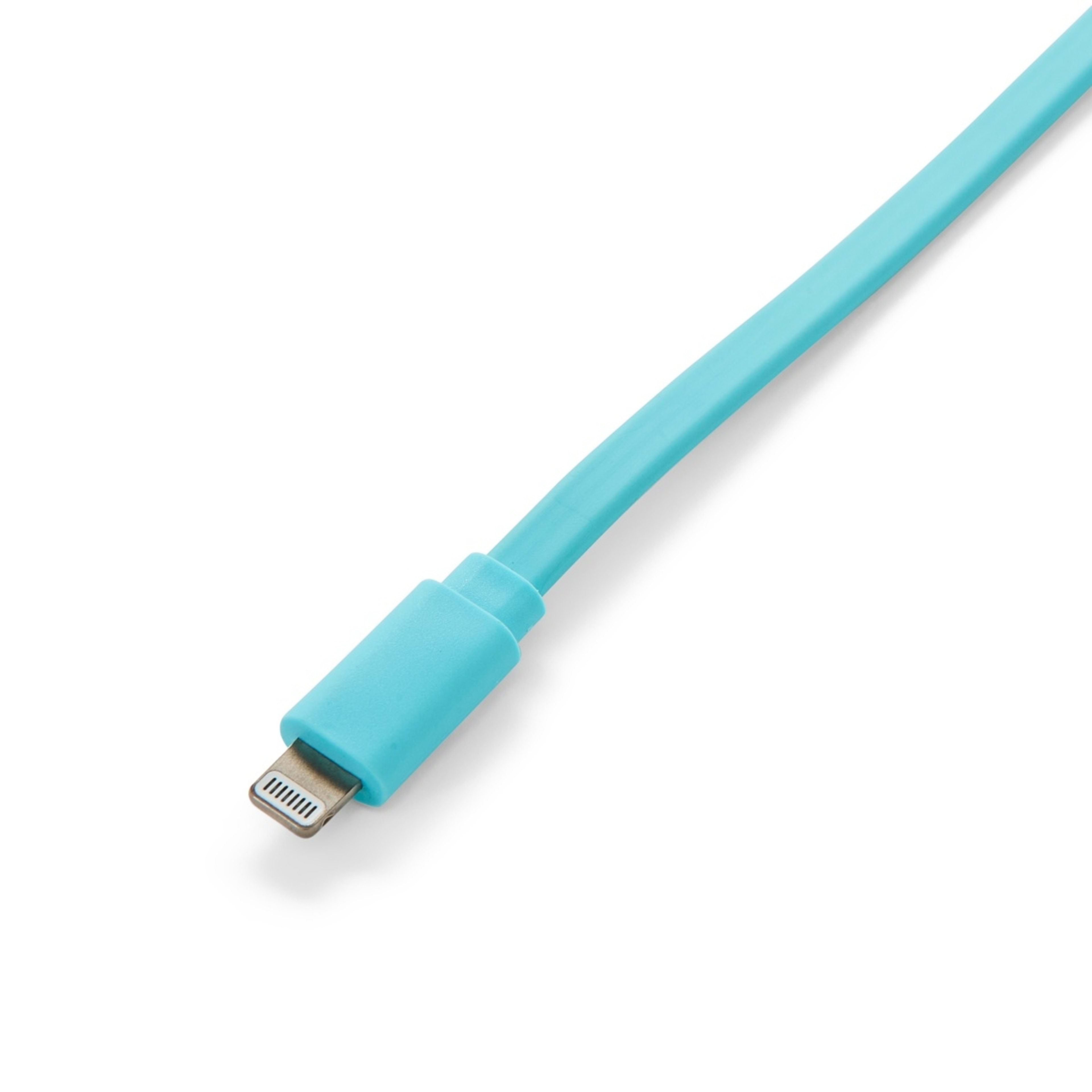 4 USB to Lightning Cable - 2m, Teal, 4 of 6