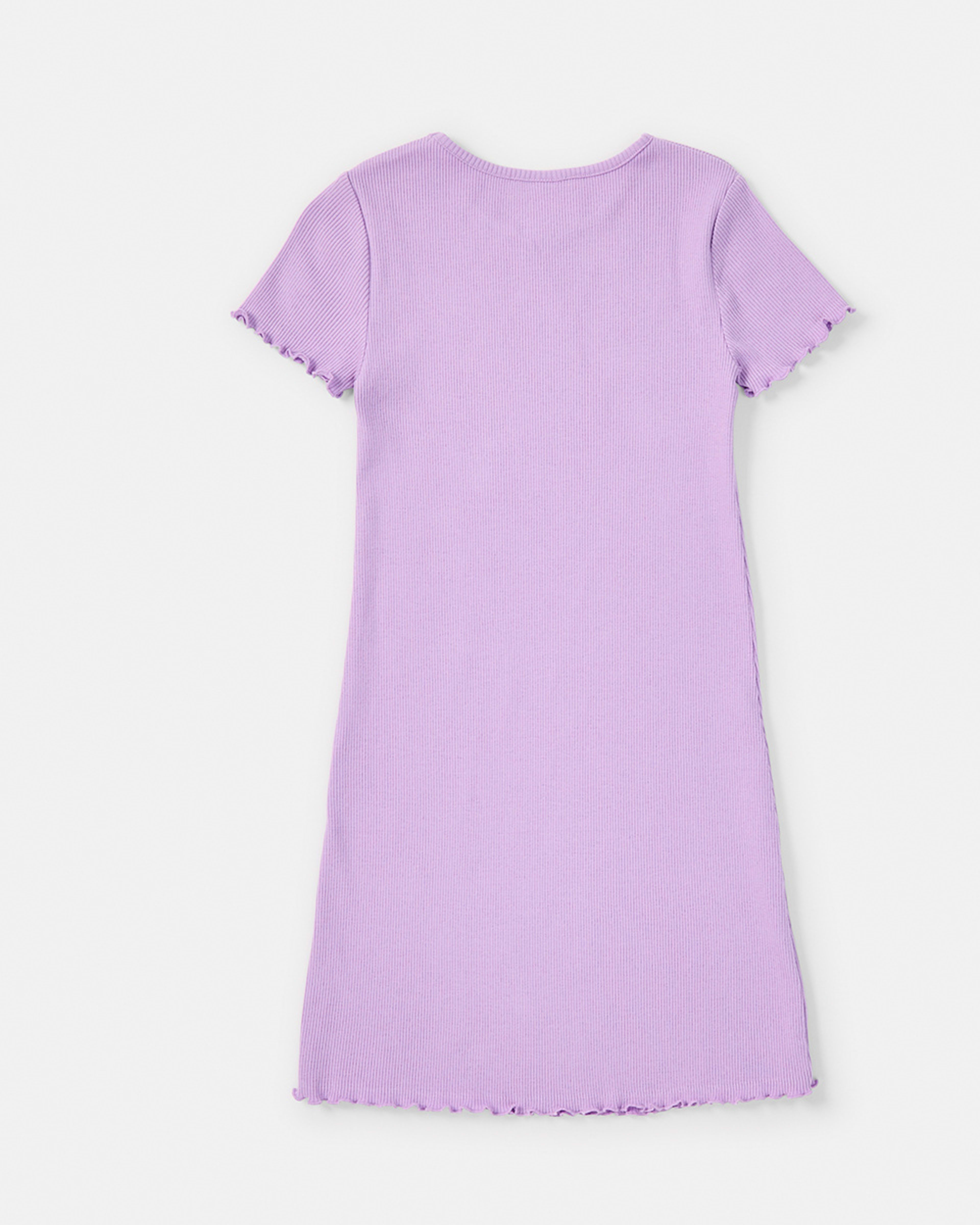 10 Short Sleeve Rib Dress Dsrt Purpl, 10 of 10