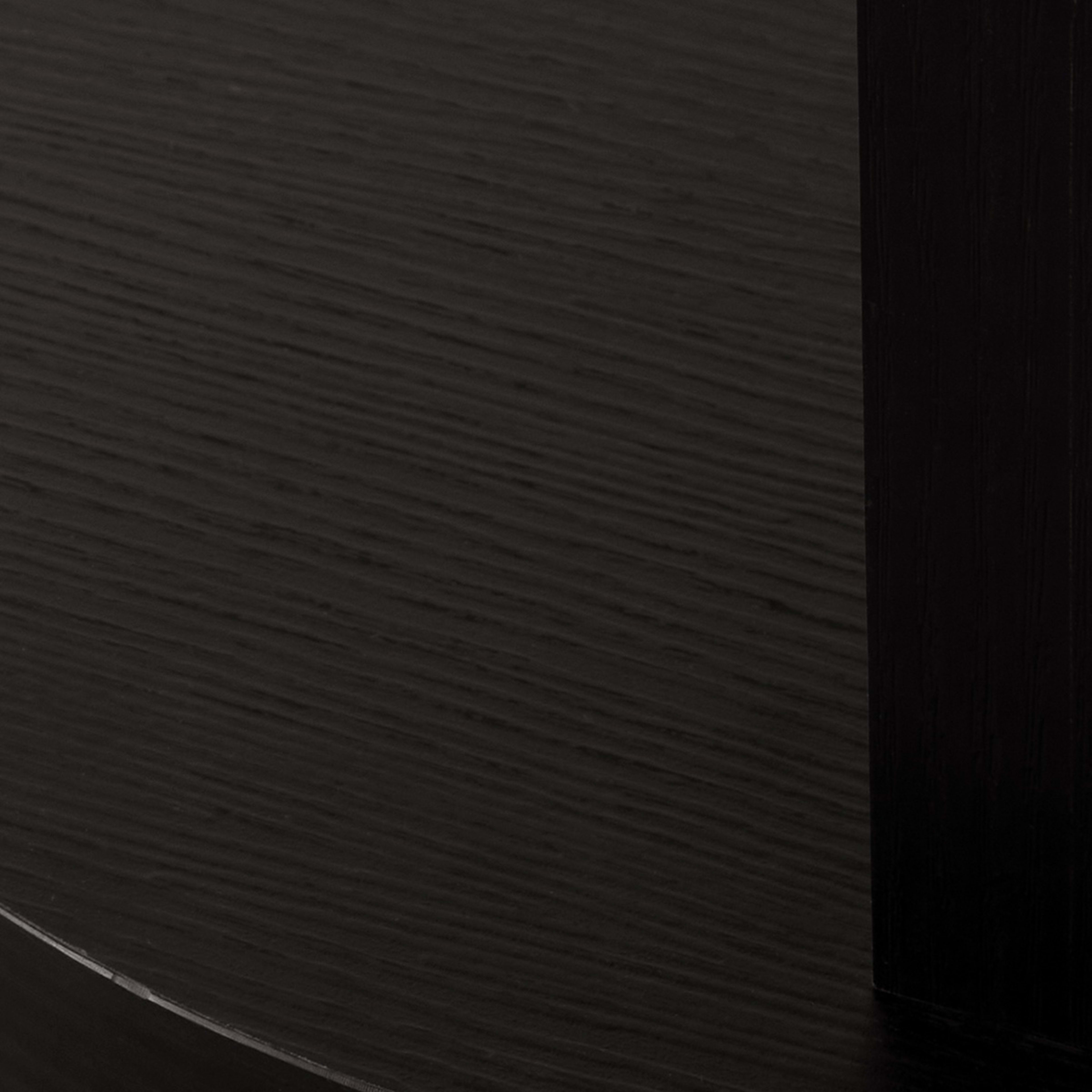 6 3 Tier Bookshelf - Black, 6 of 6
