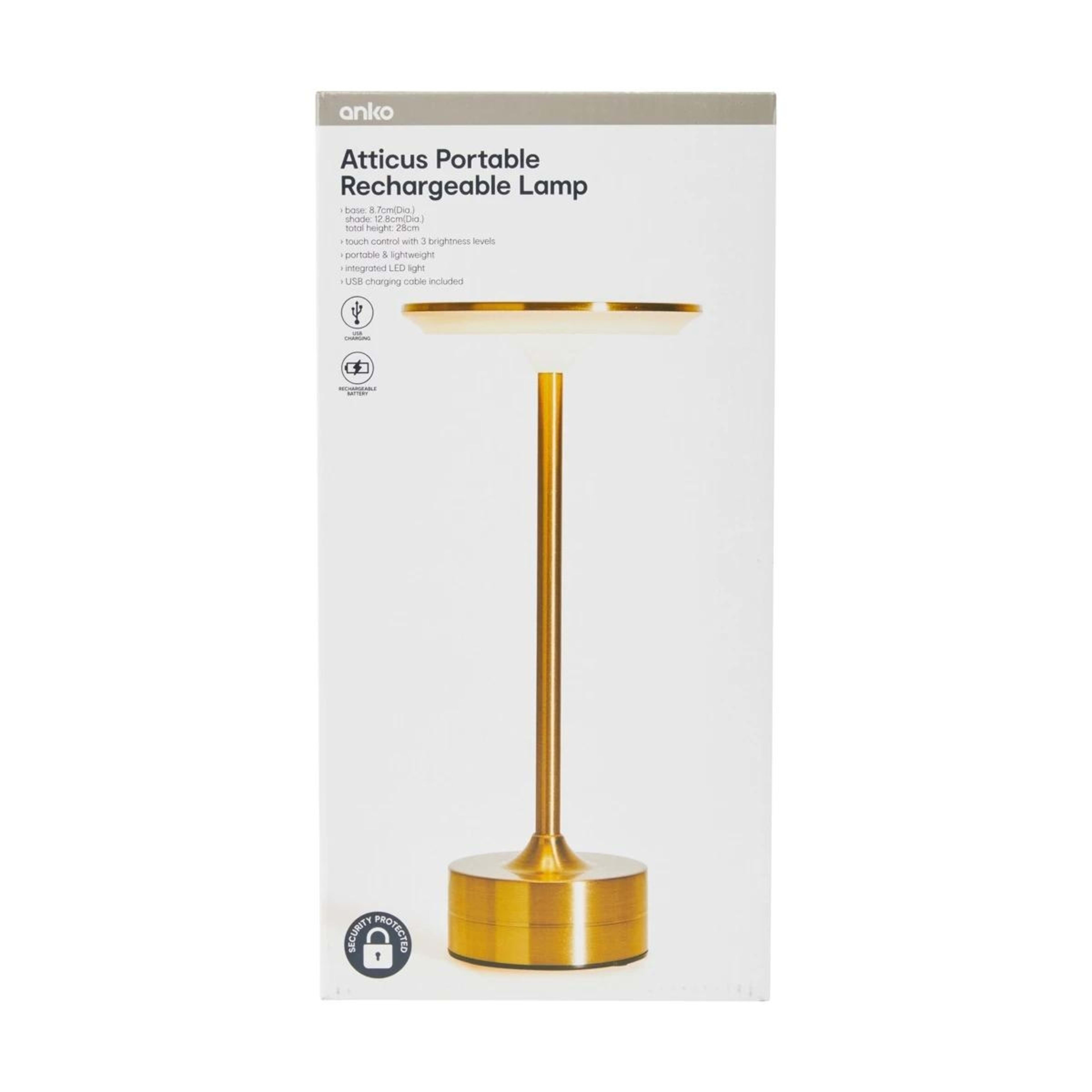 8 Atticus Portable Rechargeable Lamp, 8 of 8