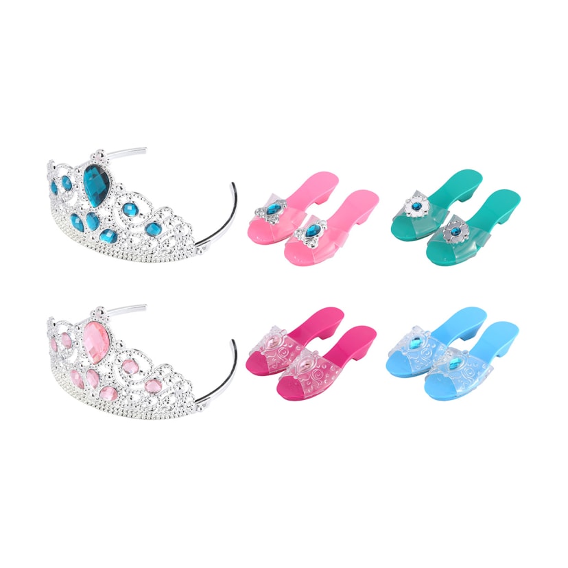 Princess Shoe and Tiara Set Assorted Kmart