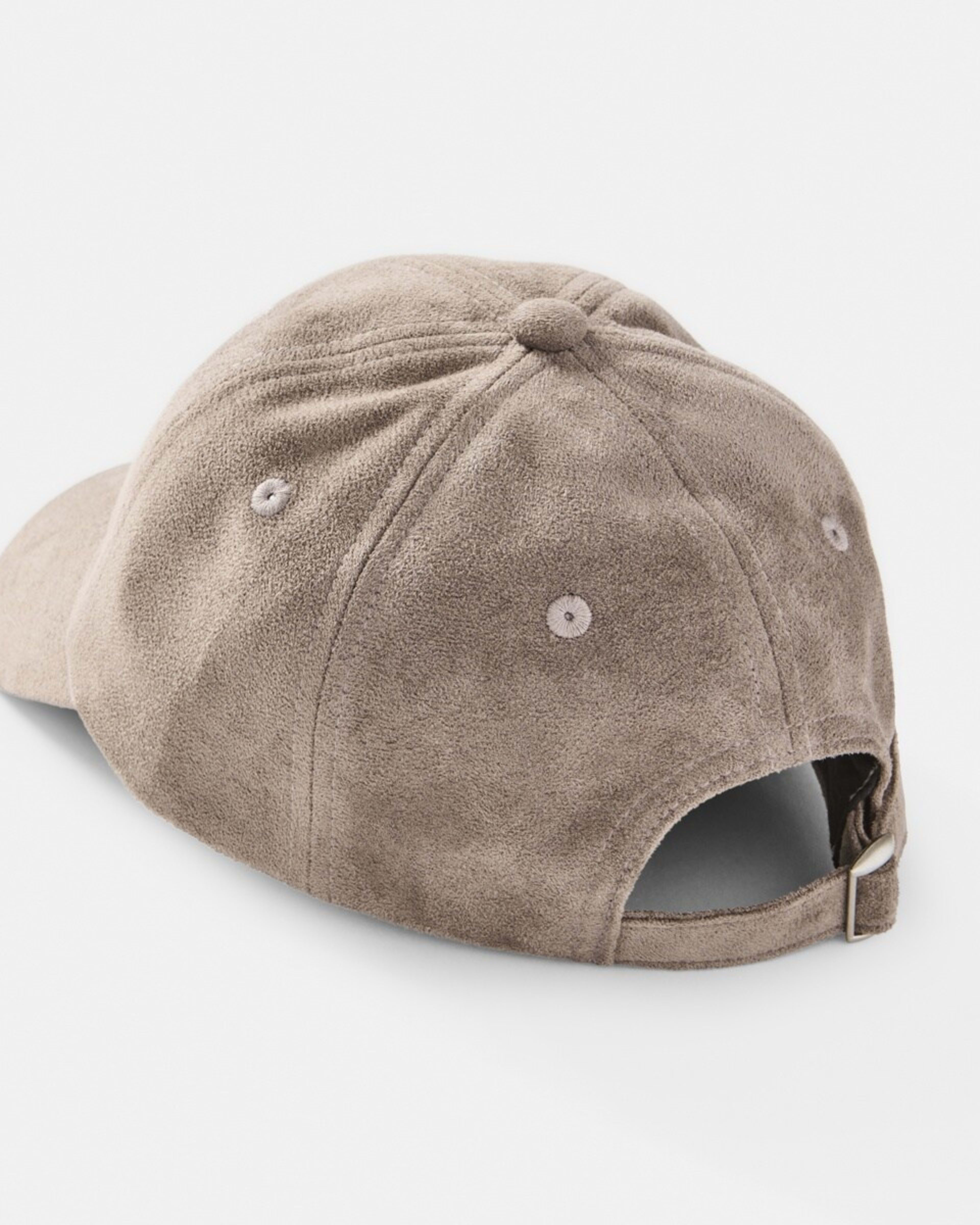 2 Suede Cap Deep Taupe, 2 of 5