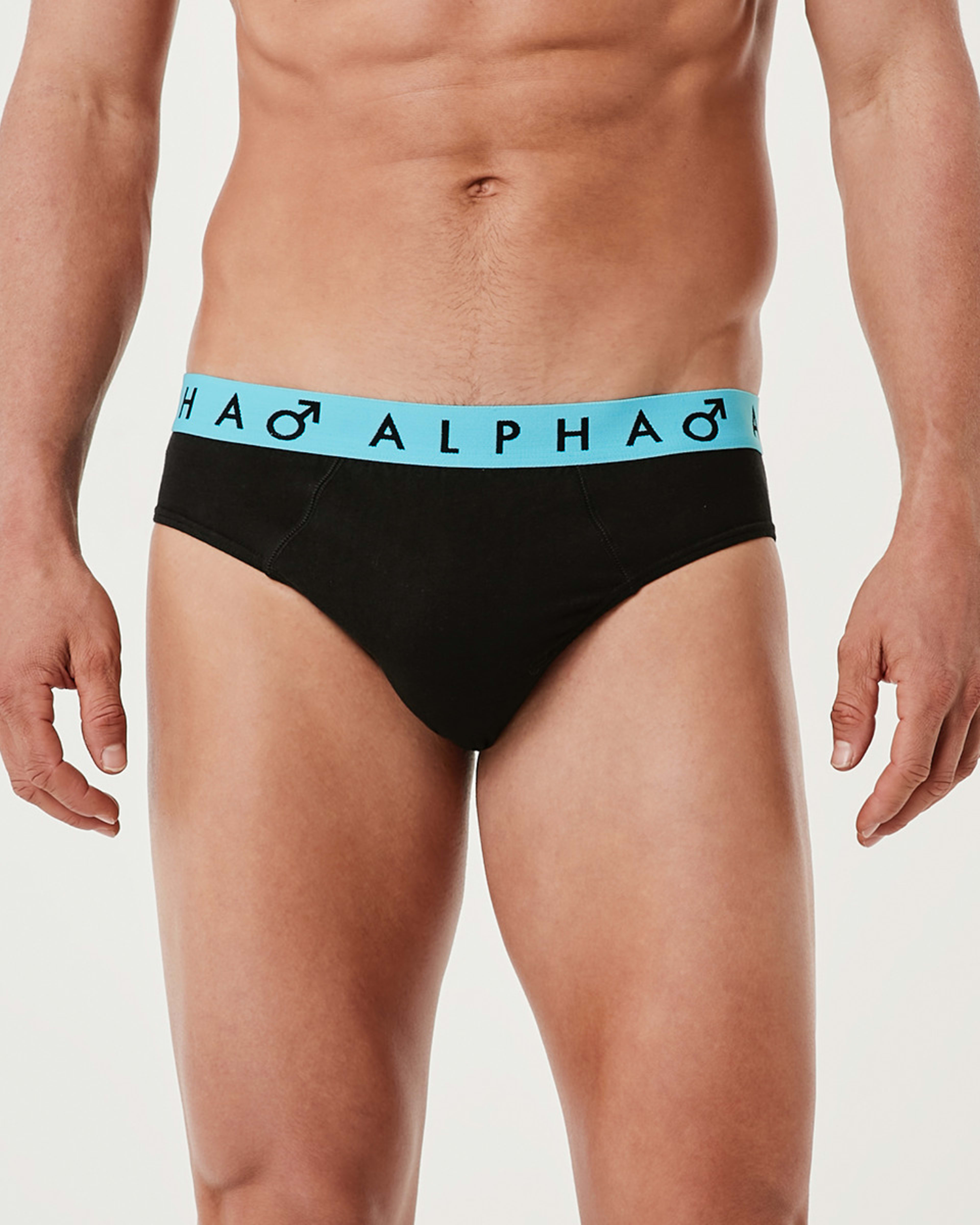 3 5 Pack Attached Elastic Hipster Briefs BLACK BRIGHT, 3 of 10