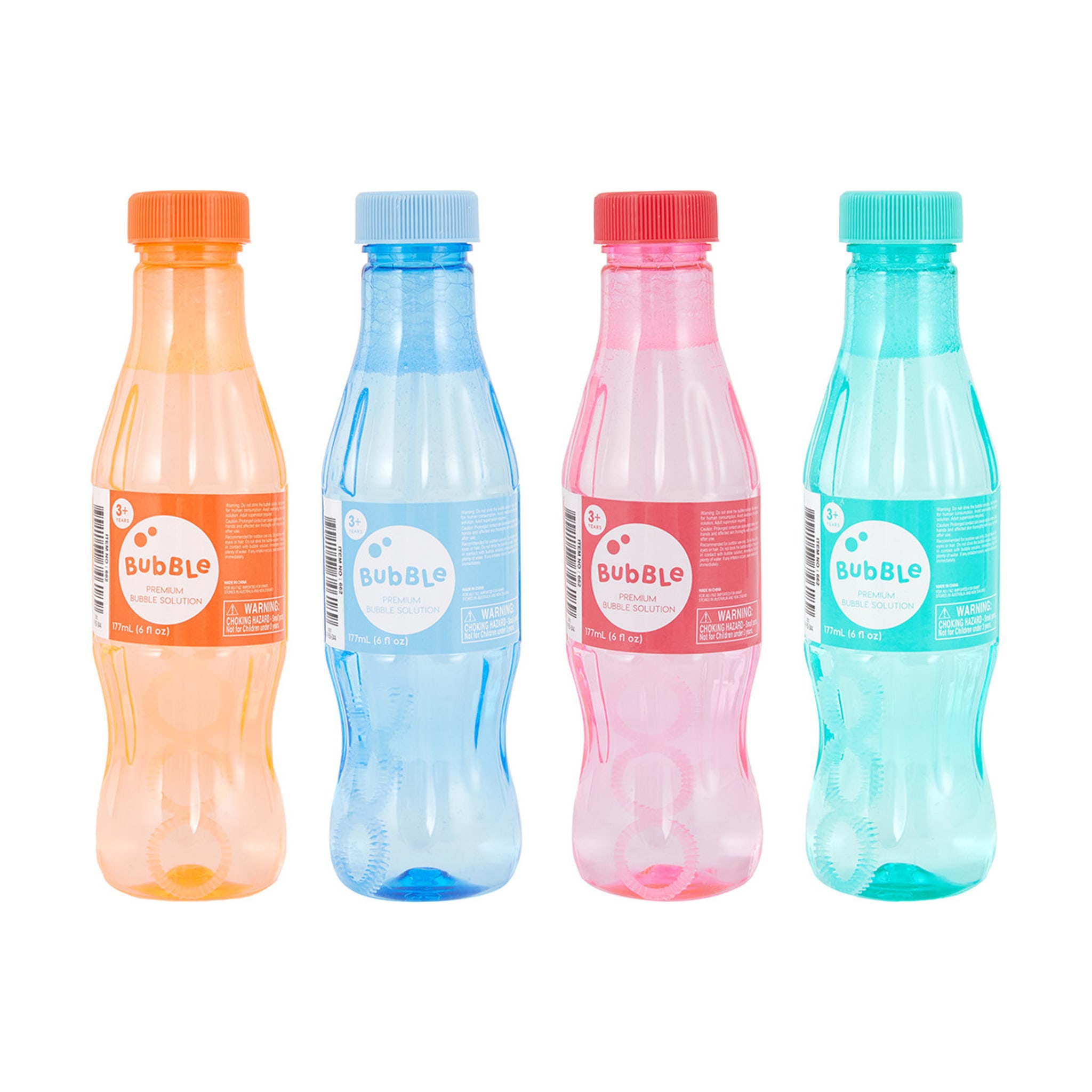 Premium Bubbles Solution 177ml - Assorted - Kmart