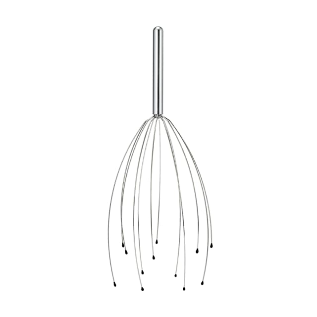 Chill Out Scalp Massager Silver Kmart