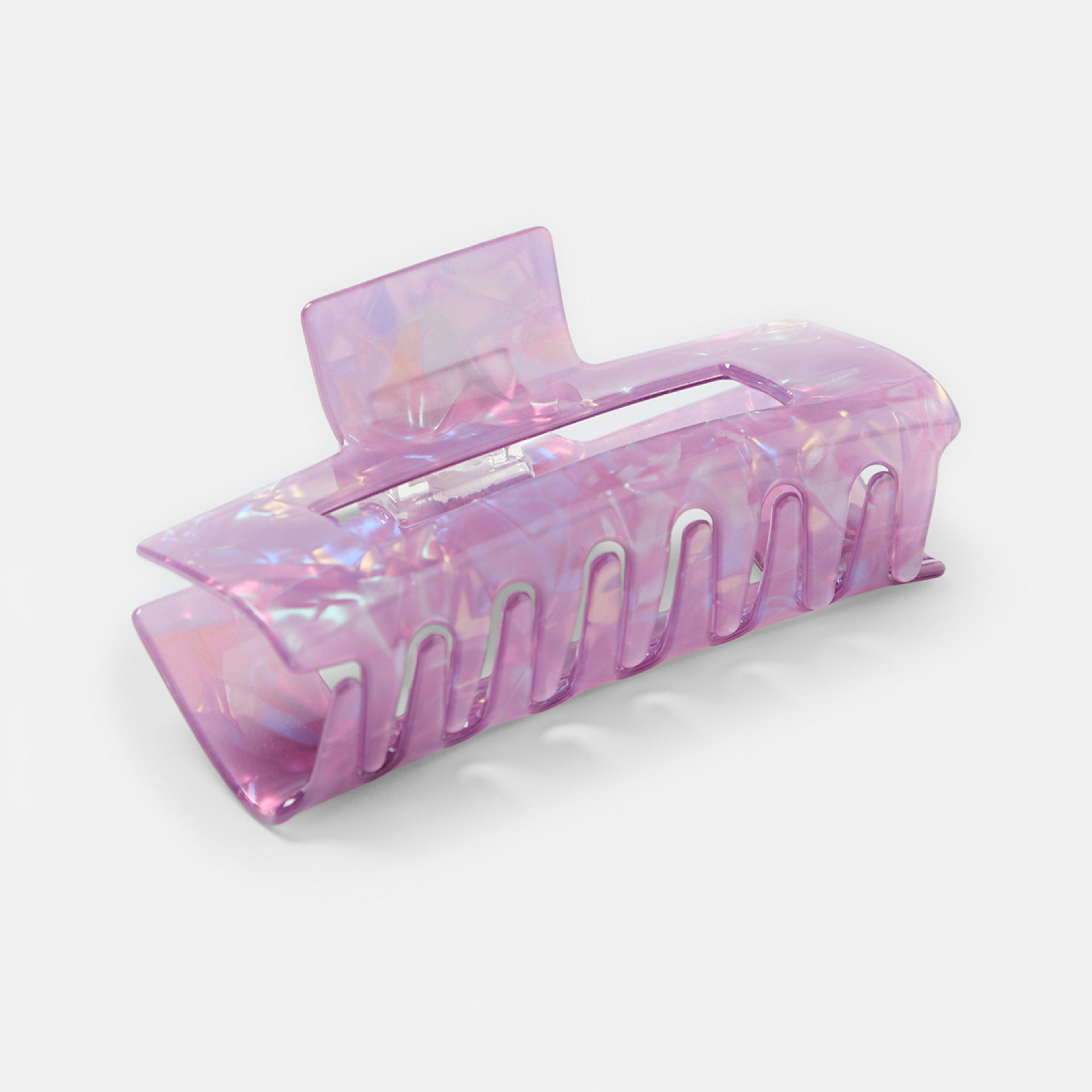 Lilac Rectangle Hair Clip Kmart