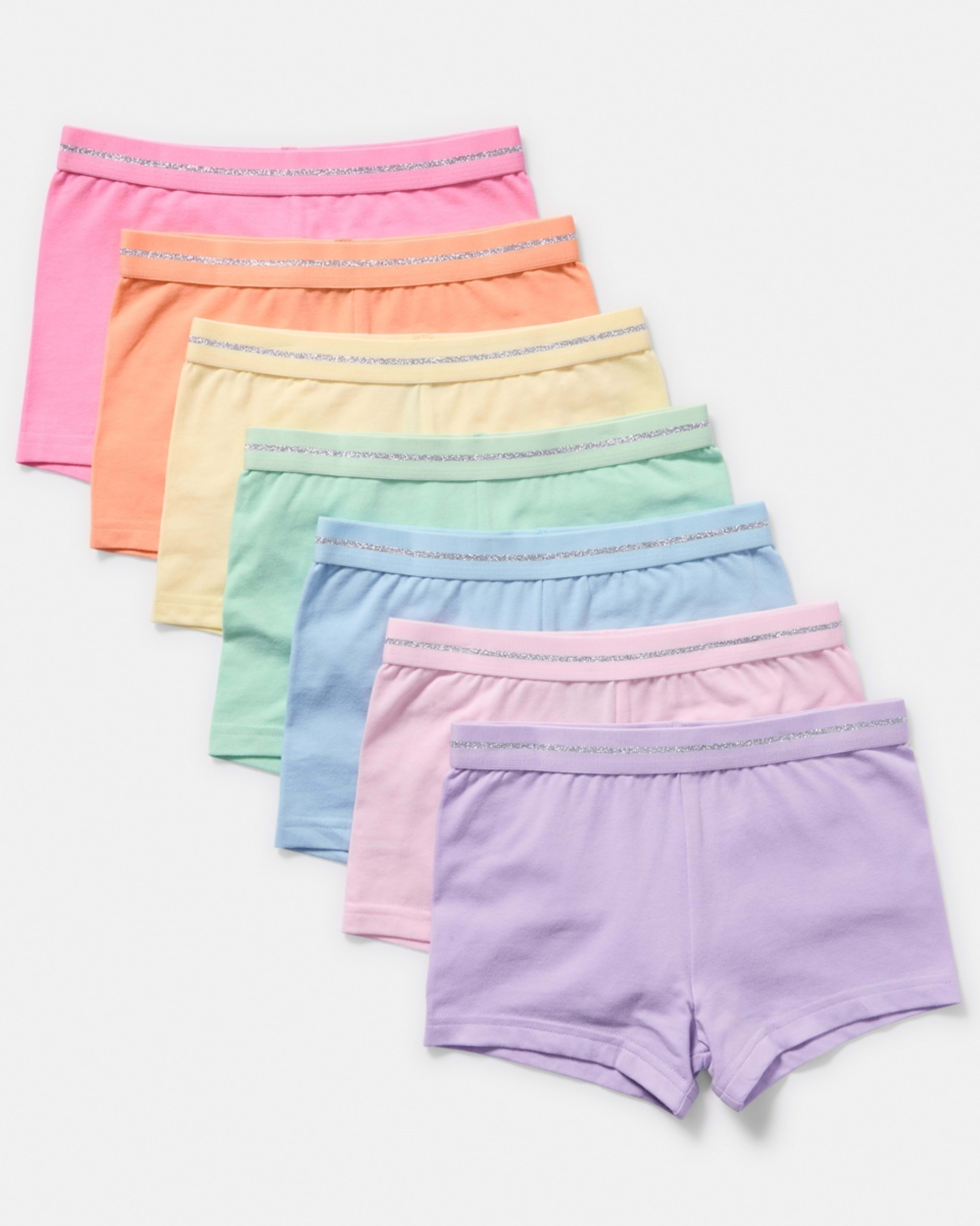 1 7 Pack Shorties MULTI COLOUR LUREX, 1 of 10