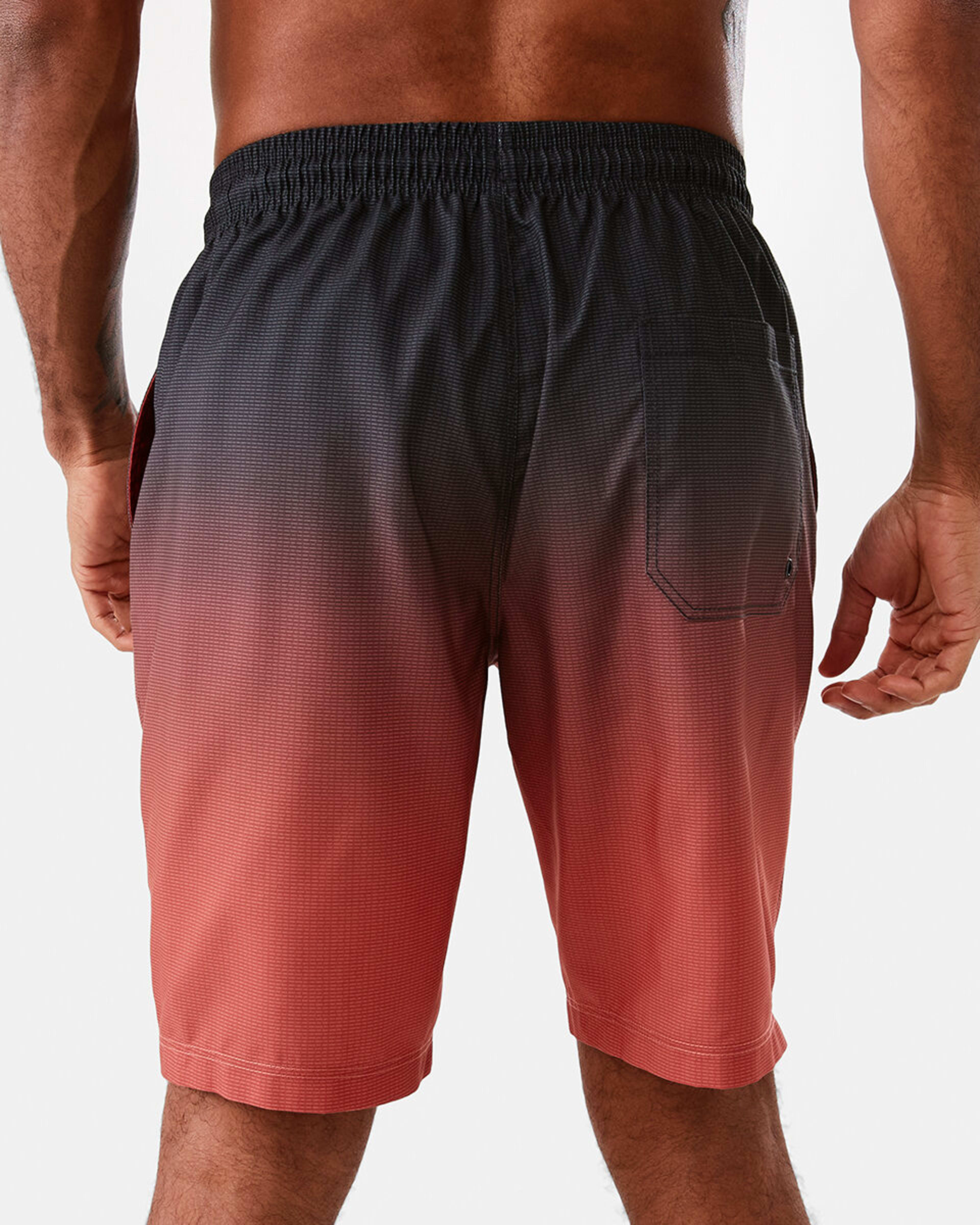 3 Long Length Boardshorts Red Gradnt, 3 of 7