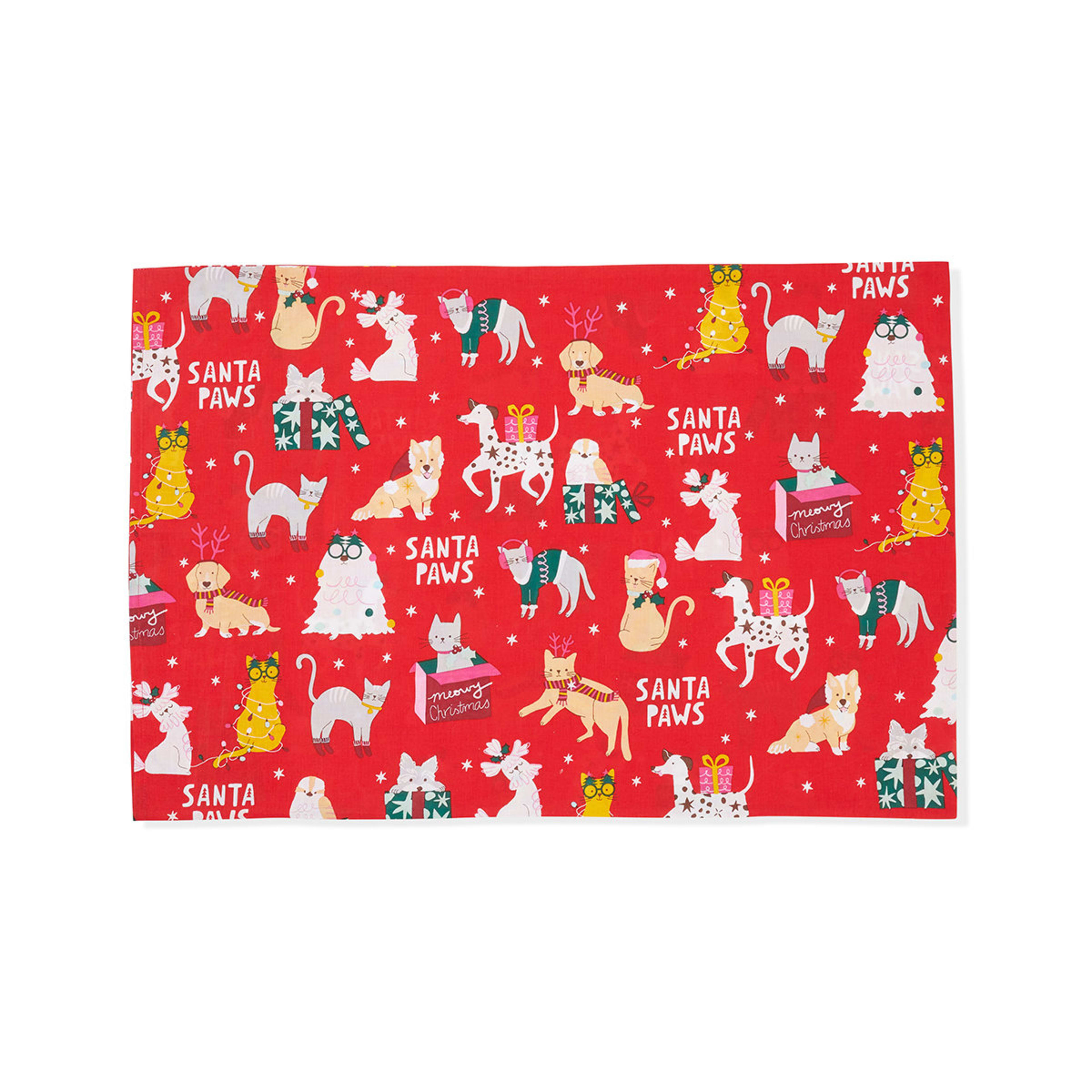 Santa Paws Pillowcase Kmart