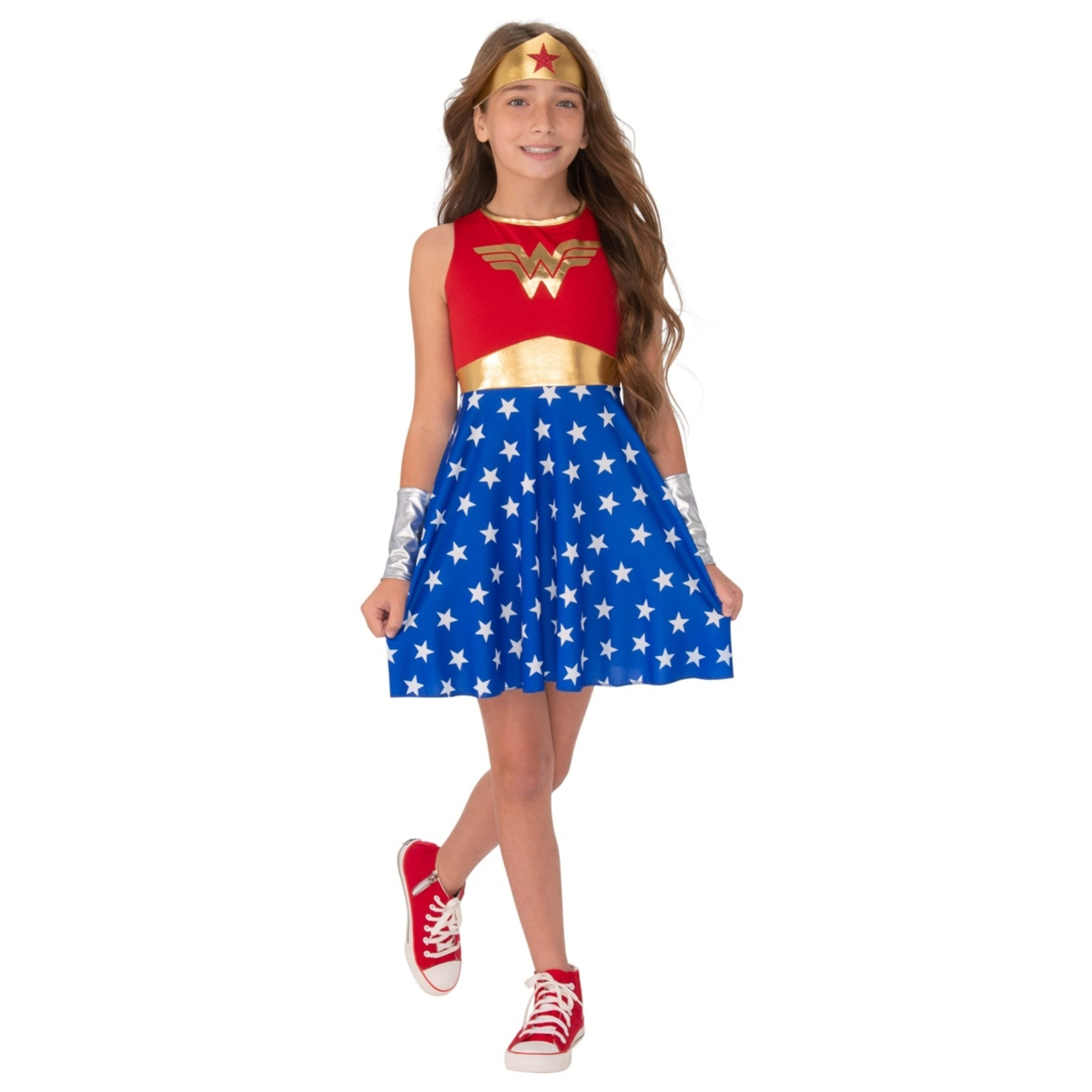 2 DC Comics Wonder Woman Child Costume - Ages 4-6, 2 of 2