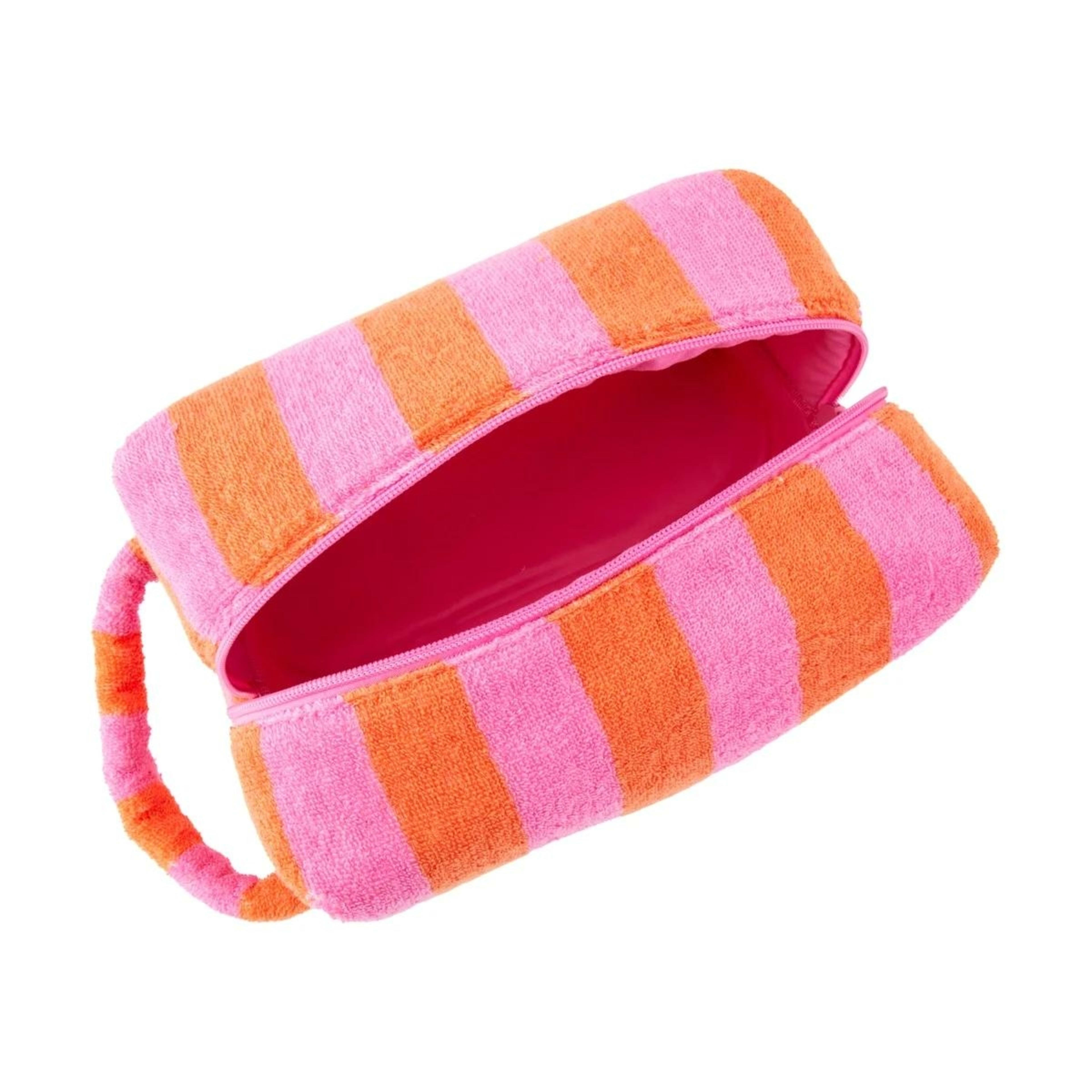2 OXX Cosmetics Makeup Bag - Pink and Orange, 2 of 4
