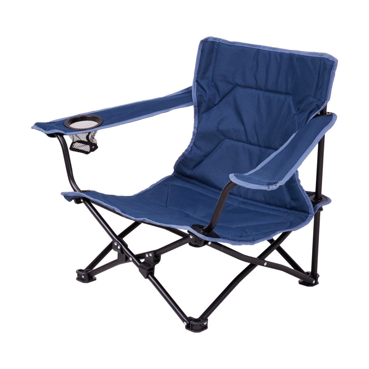 Low Camp Chair with Arms