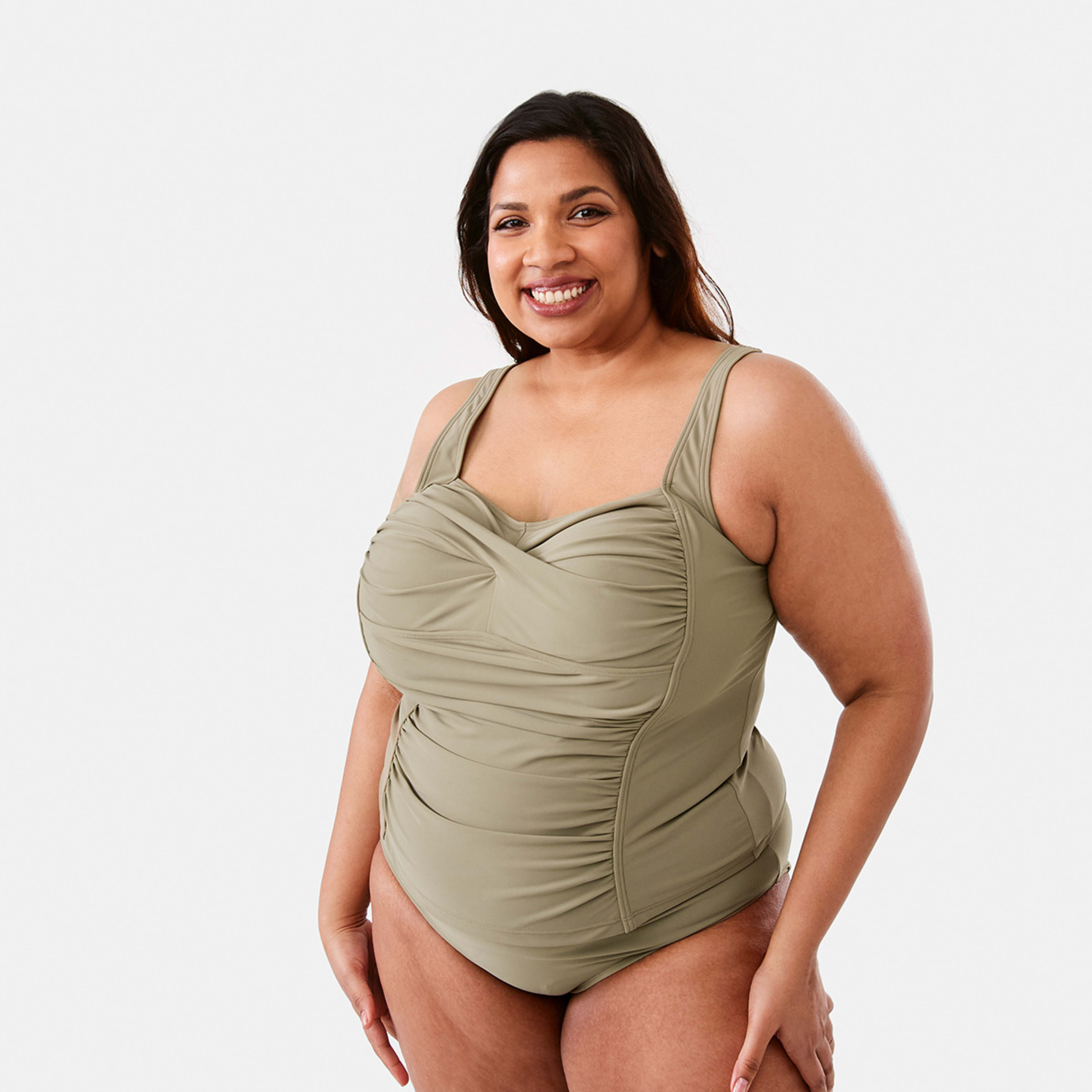 1 Curve Tankini Pavement Grey, 1 of 8