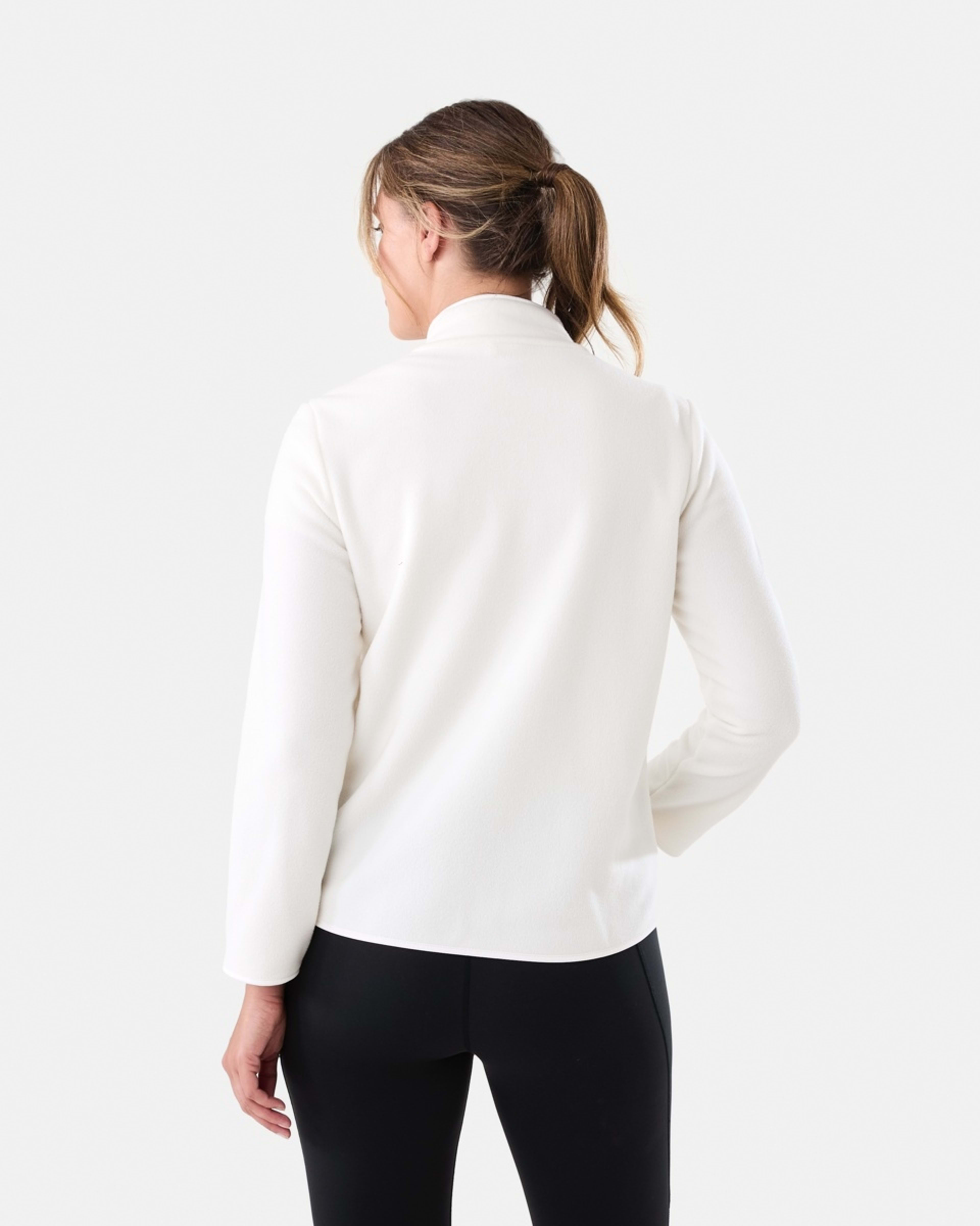 4 Outdoor Polar Fleece Jacket Ecru, 4 of 7