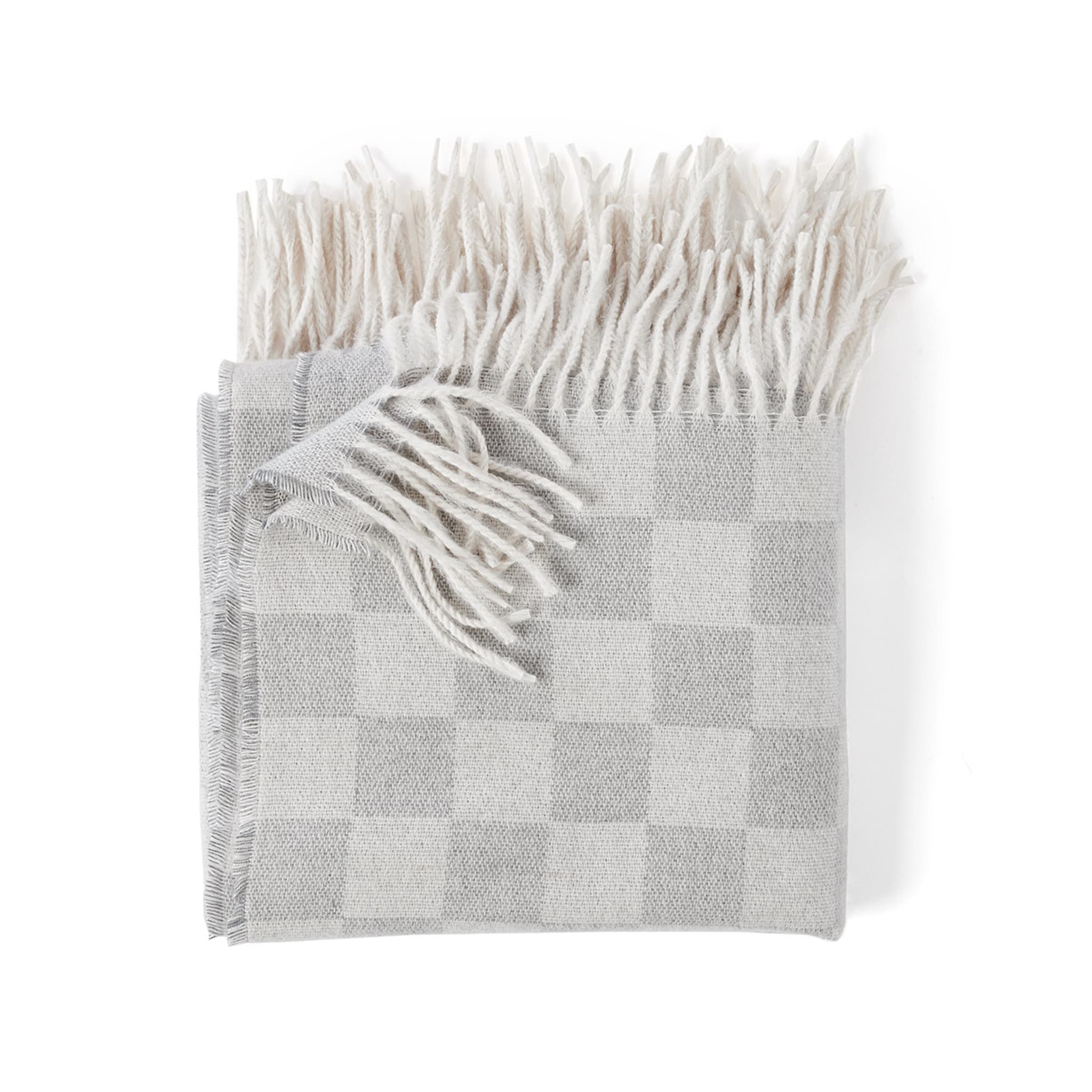 Check Woven Throw Grey Kmart