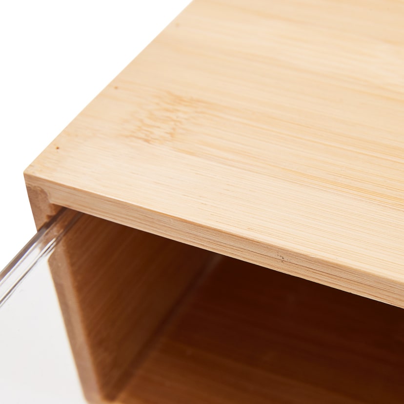 Bamboo and Plastic Medium 2 Drawers Kmart NZ