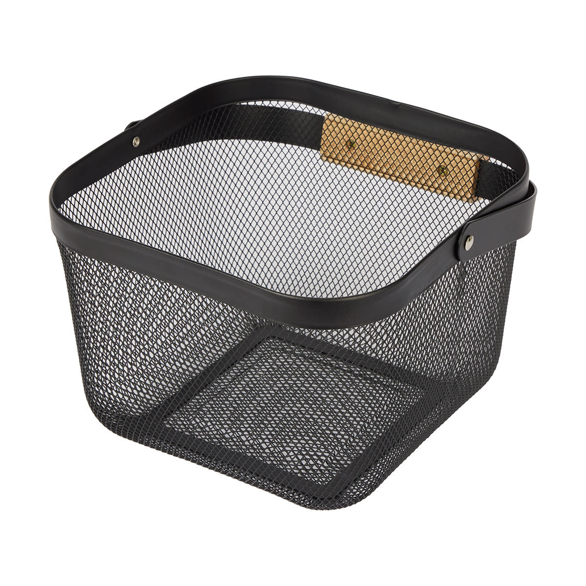 Wire Mesh Basket Black Kmart