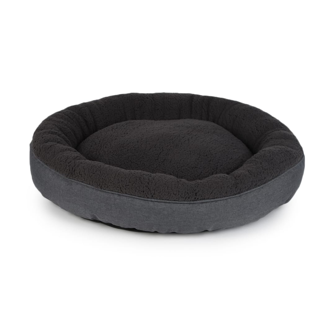 Pet Bed Round Plush - Large - Kmart