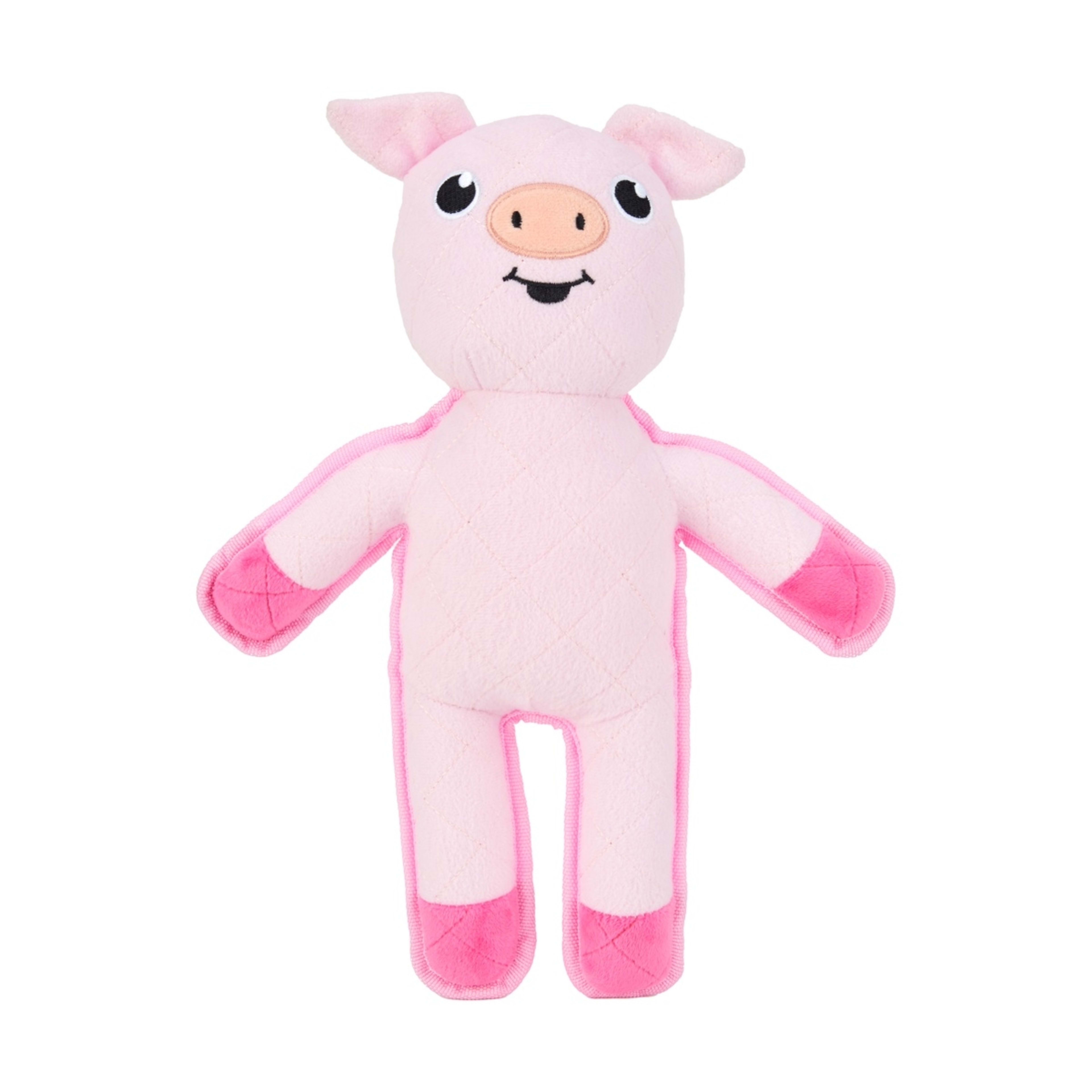 2 Pet Toy Super Plush - Pig, 2 of 8