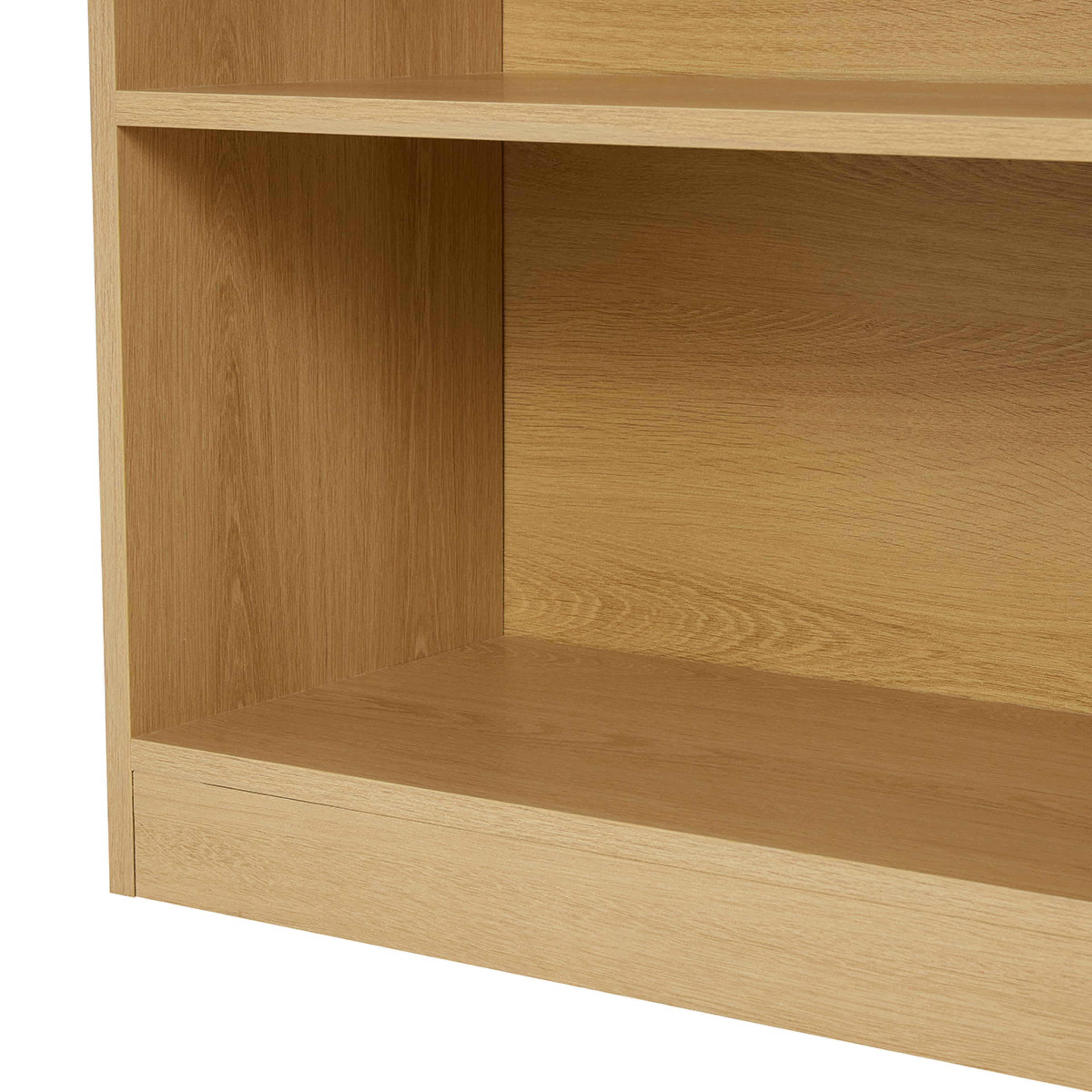 3 Tier Bookcase Oak Kmart