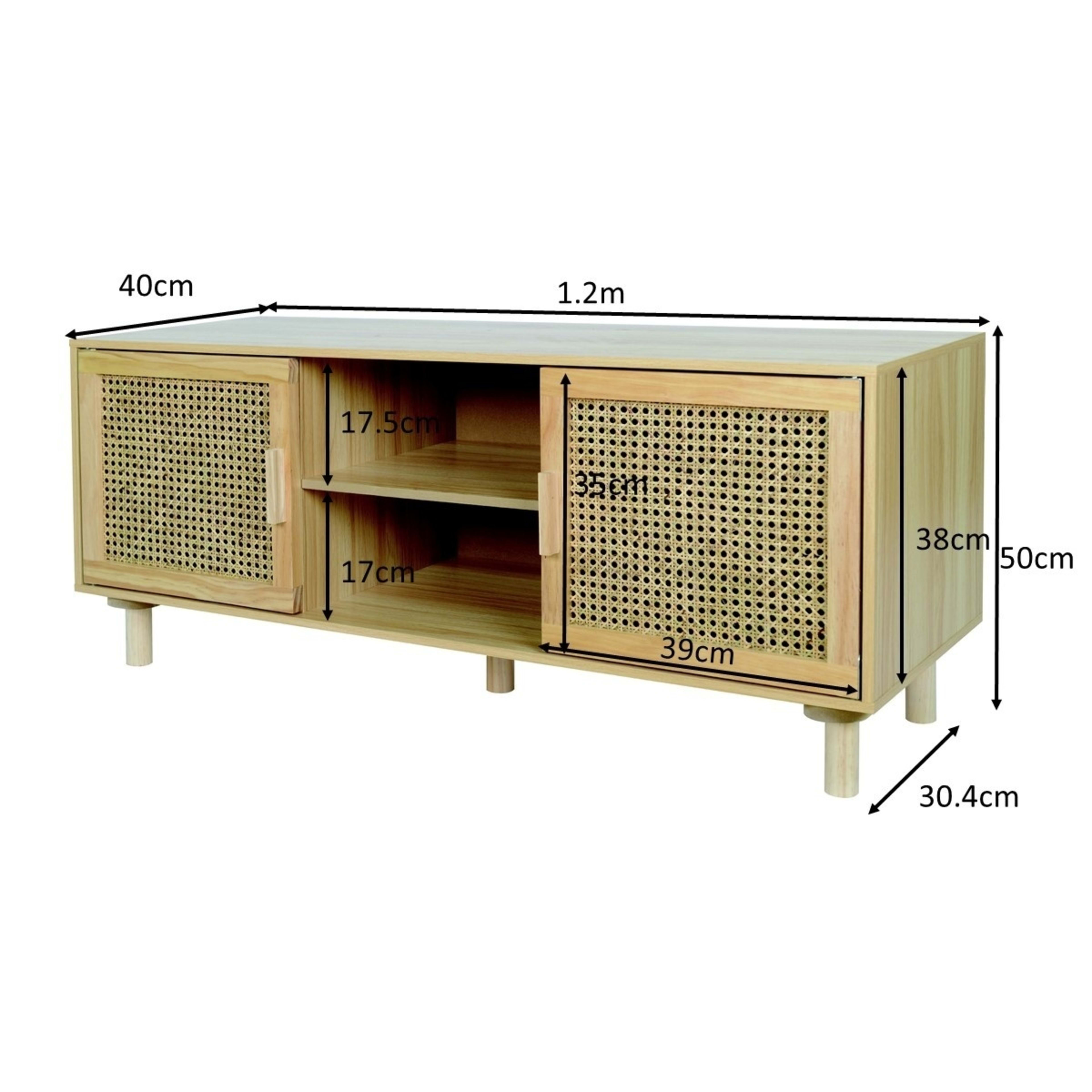 10 Rattan Entertainment Unit, 10 of 10