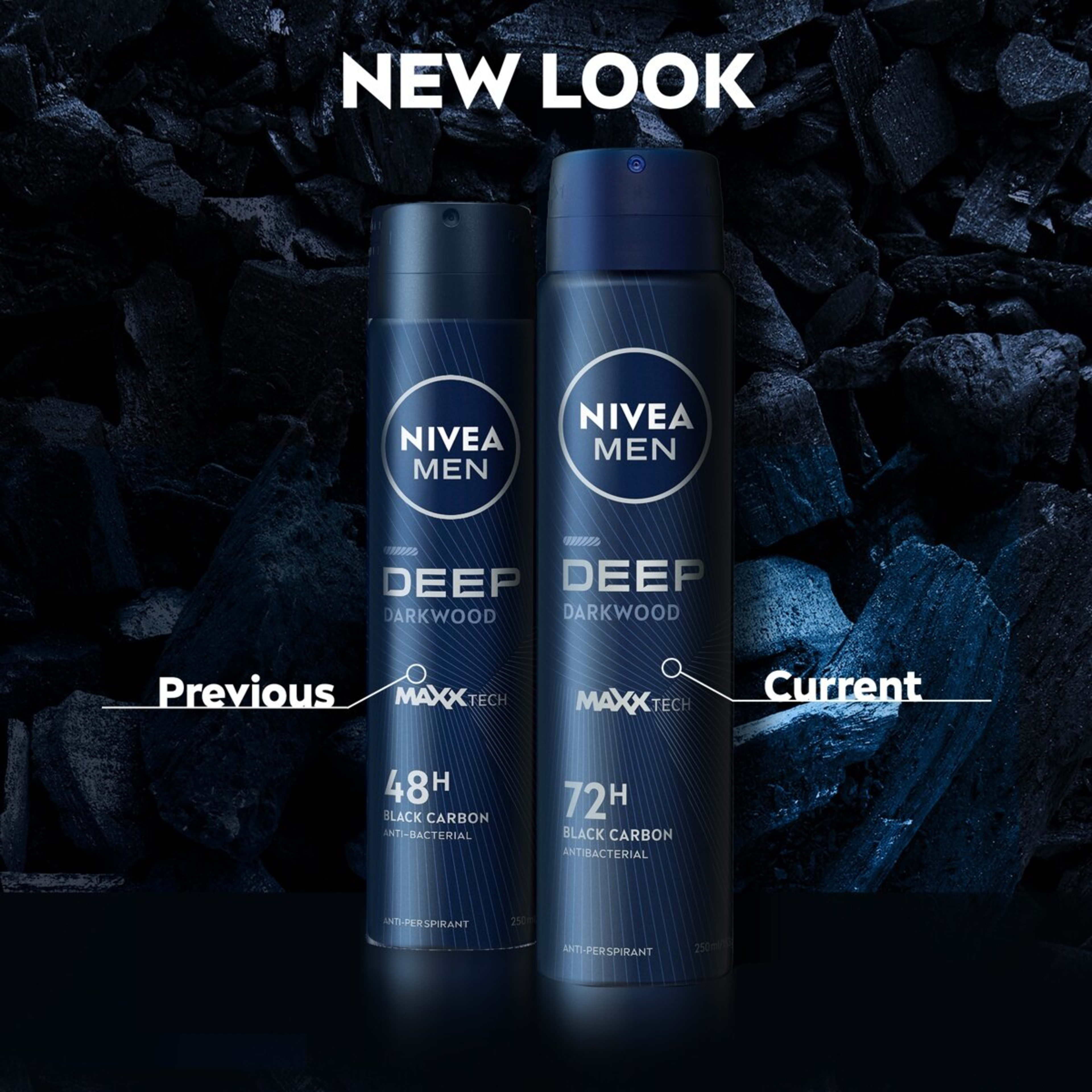 8 Nivea Men Deep Anti-Perspirant Aerosol Deodorant, 8 of 8
