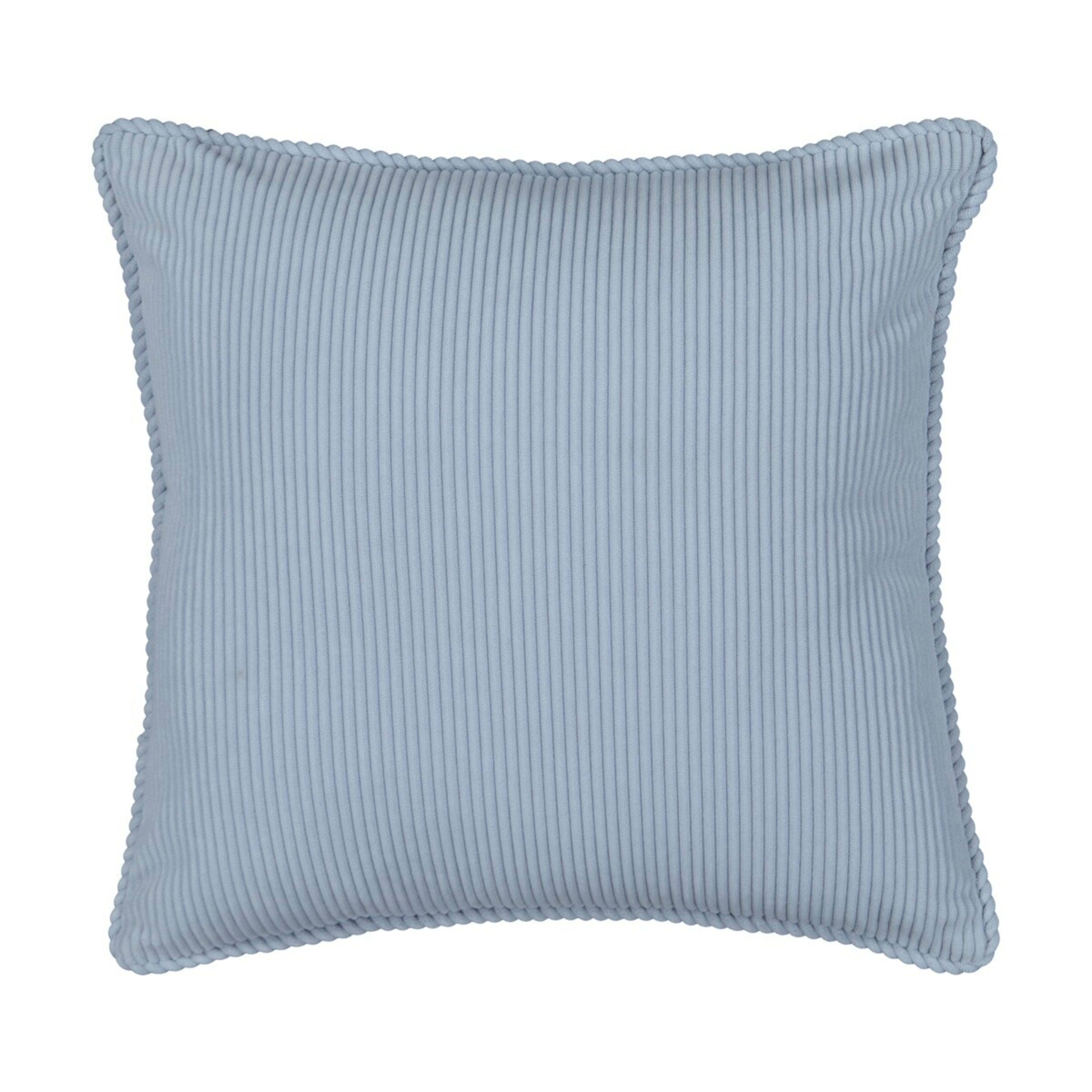 1 43cm Corduroy Cushion - Blue
