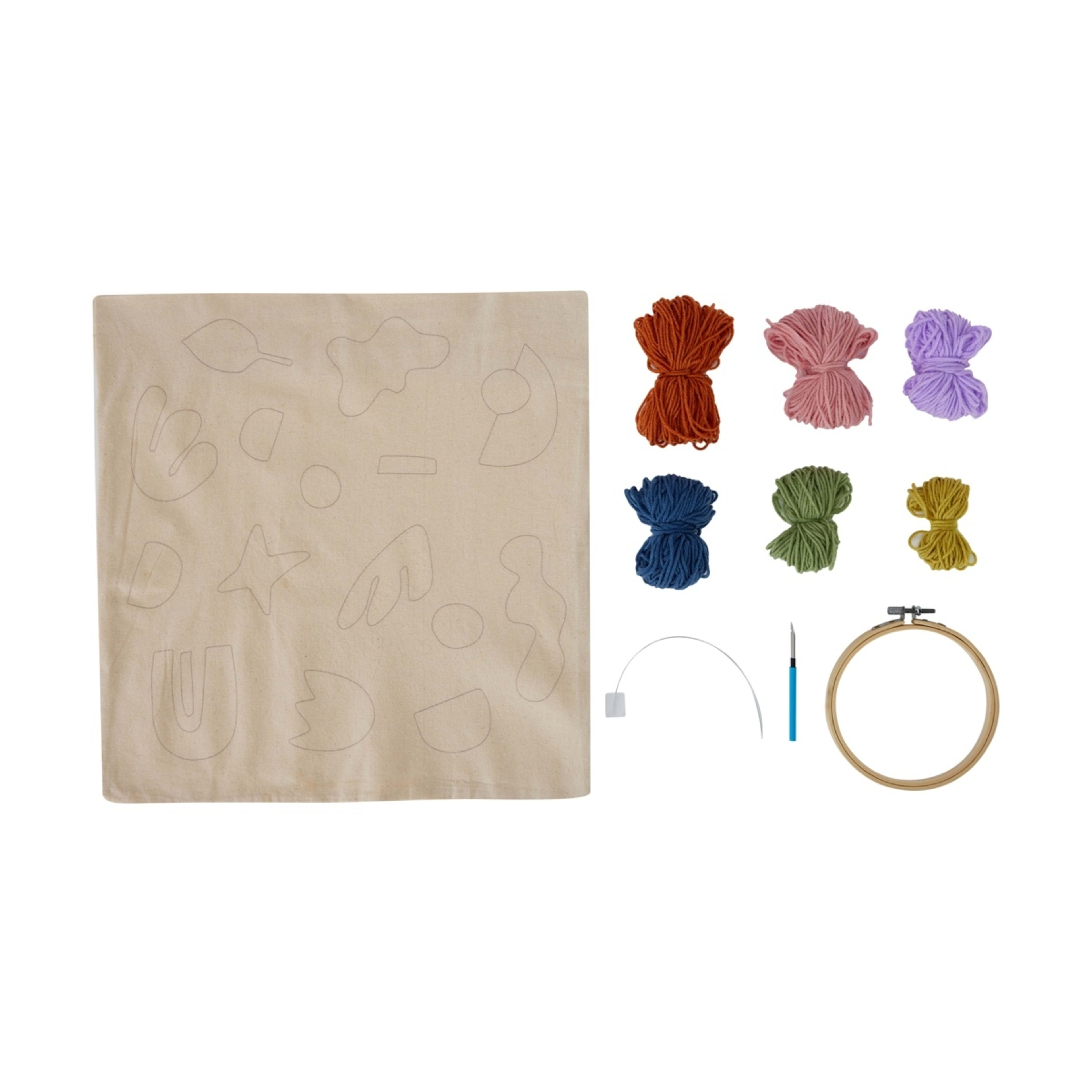 3 Punch Needle Cushion Cover Kit, 3 of 7