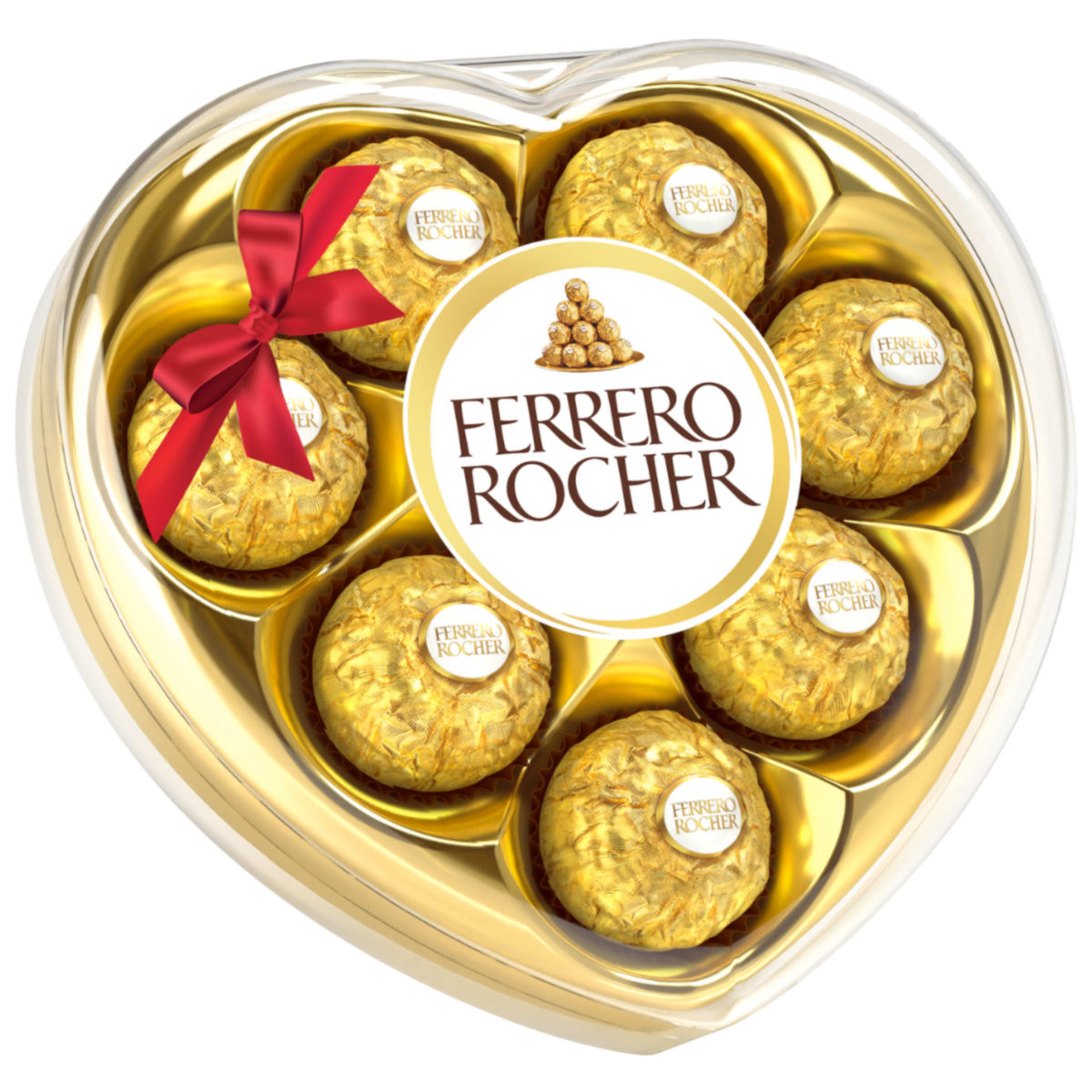 3 8 Piece Ferrero Rocher Gift Box Heart 100g, 3 of 5