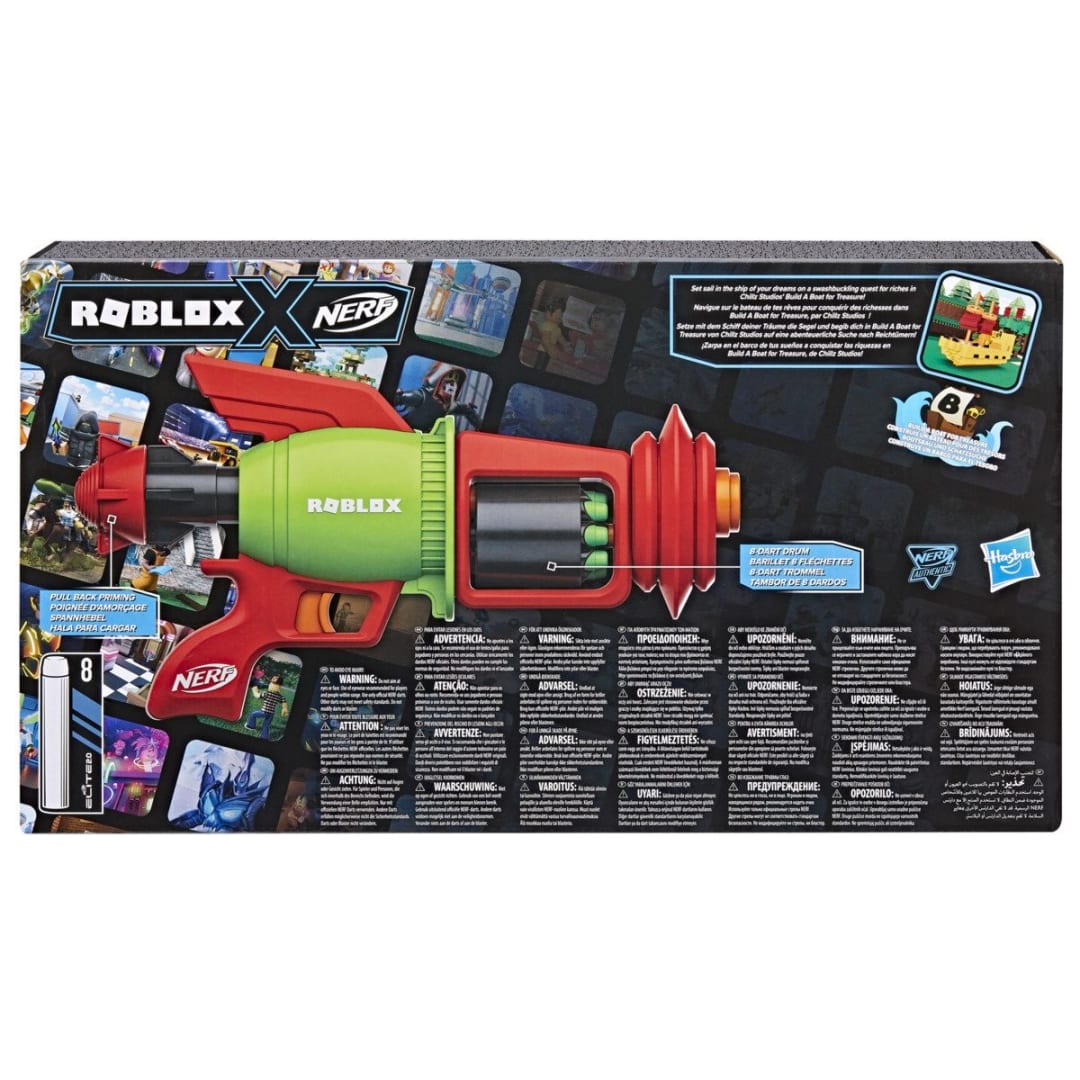 NERF Roblox Spacelock Ray Blaster Kmart