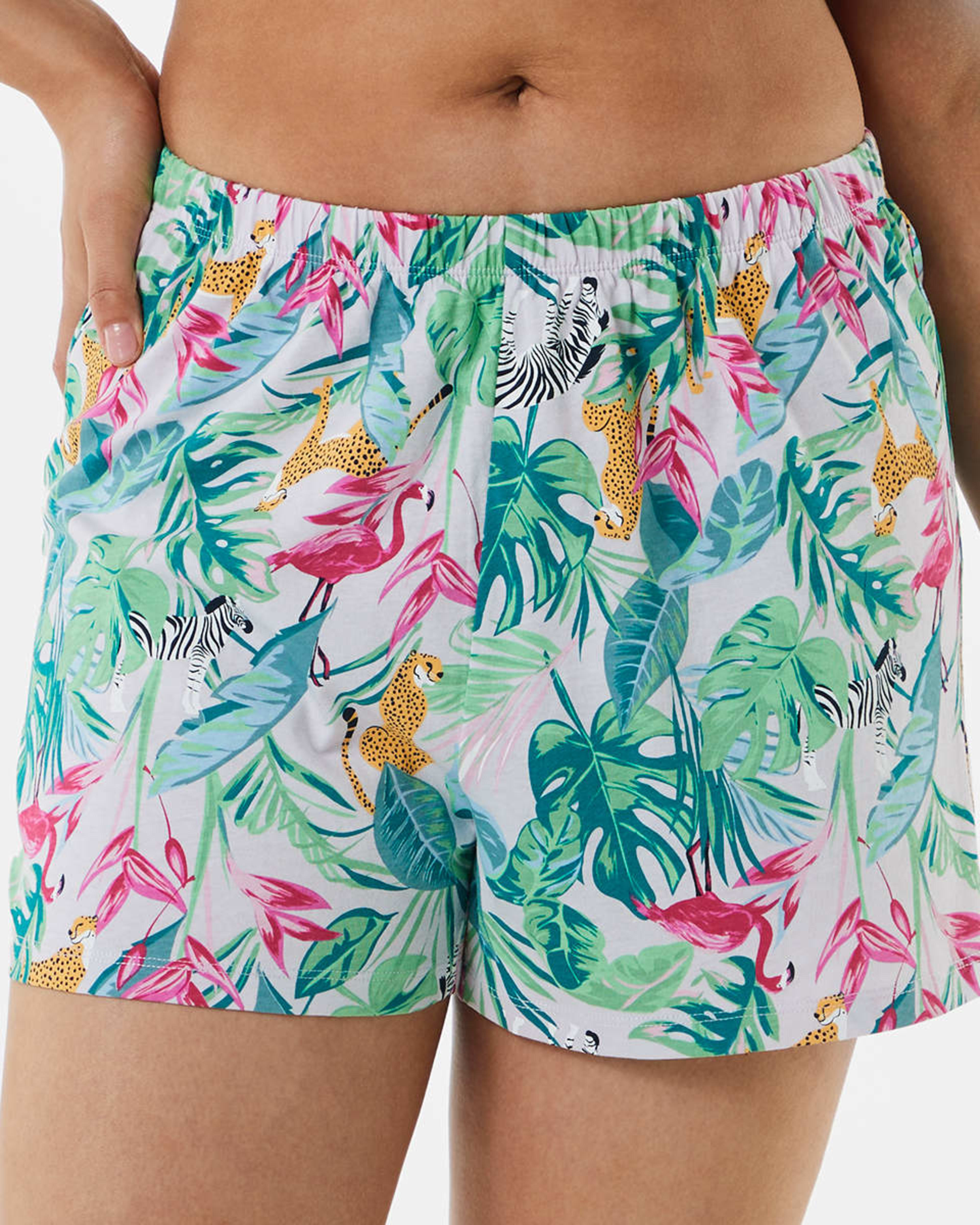 Printed Sleep Shorts Kmart