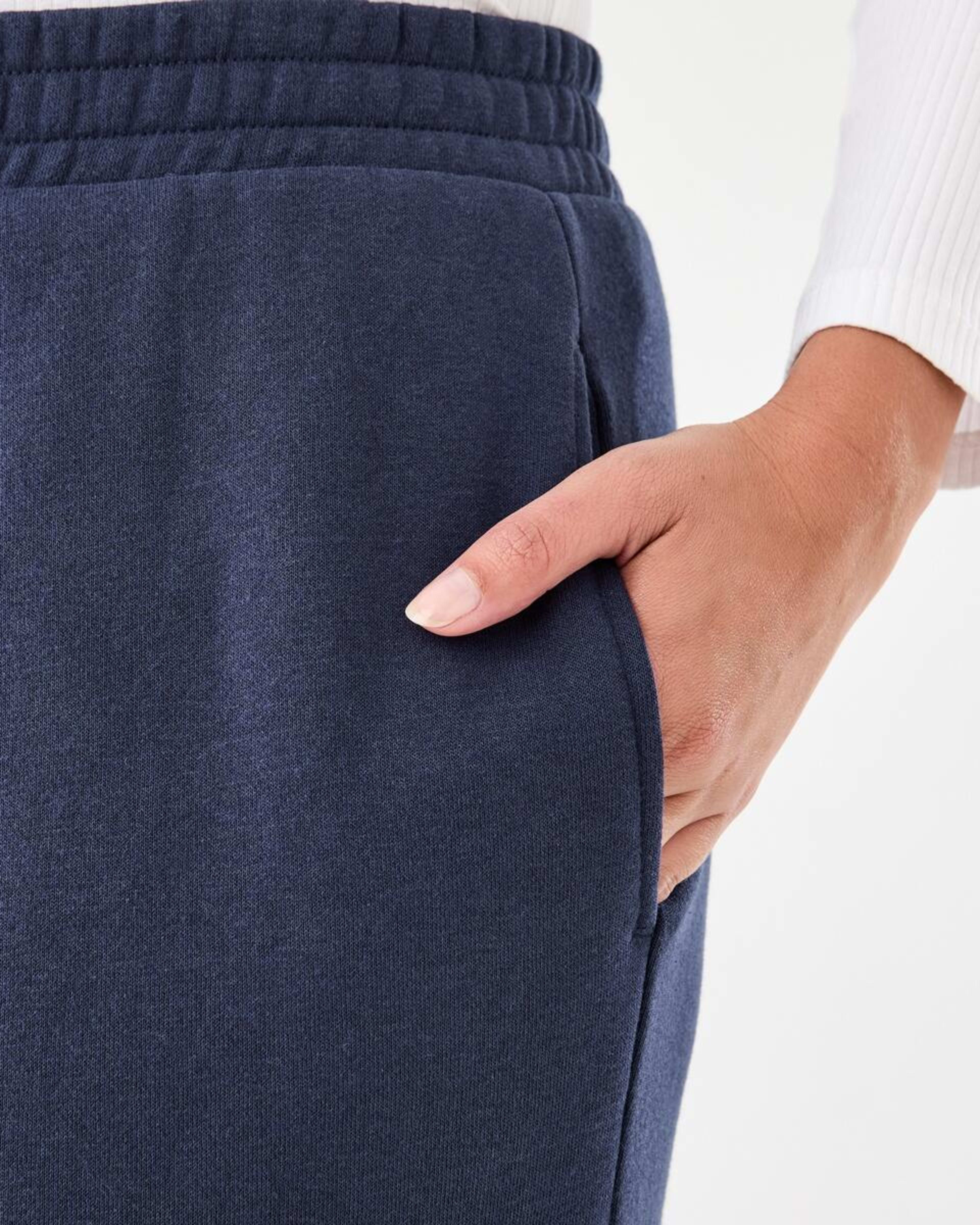 4 Cargo Wide Leg Trackpants Fluid Navy, 4 of 6