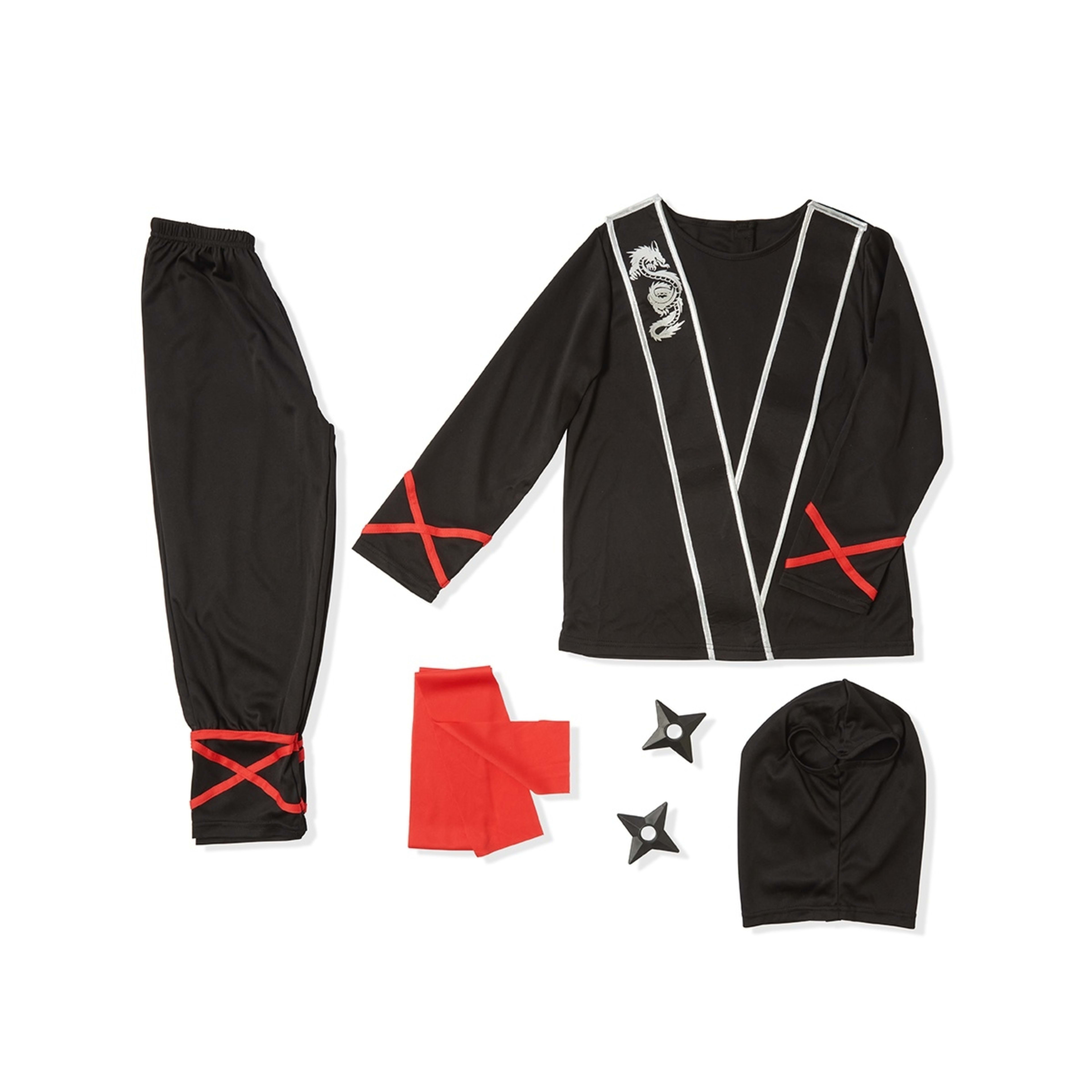 8 6 Piece Ninja Costume - Ages 6-8, 8 of 10