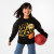 BLACK LAKERS FLEECE CREW