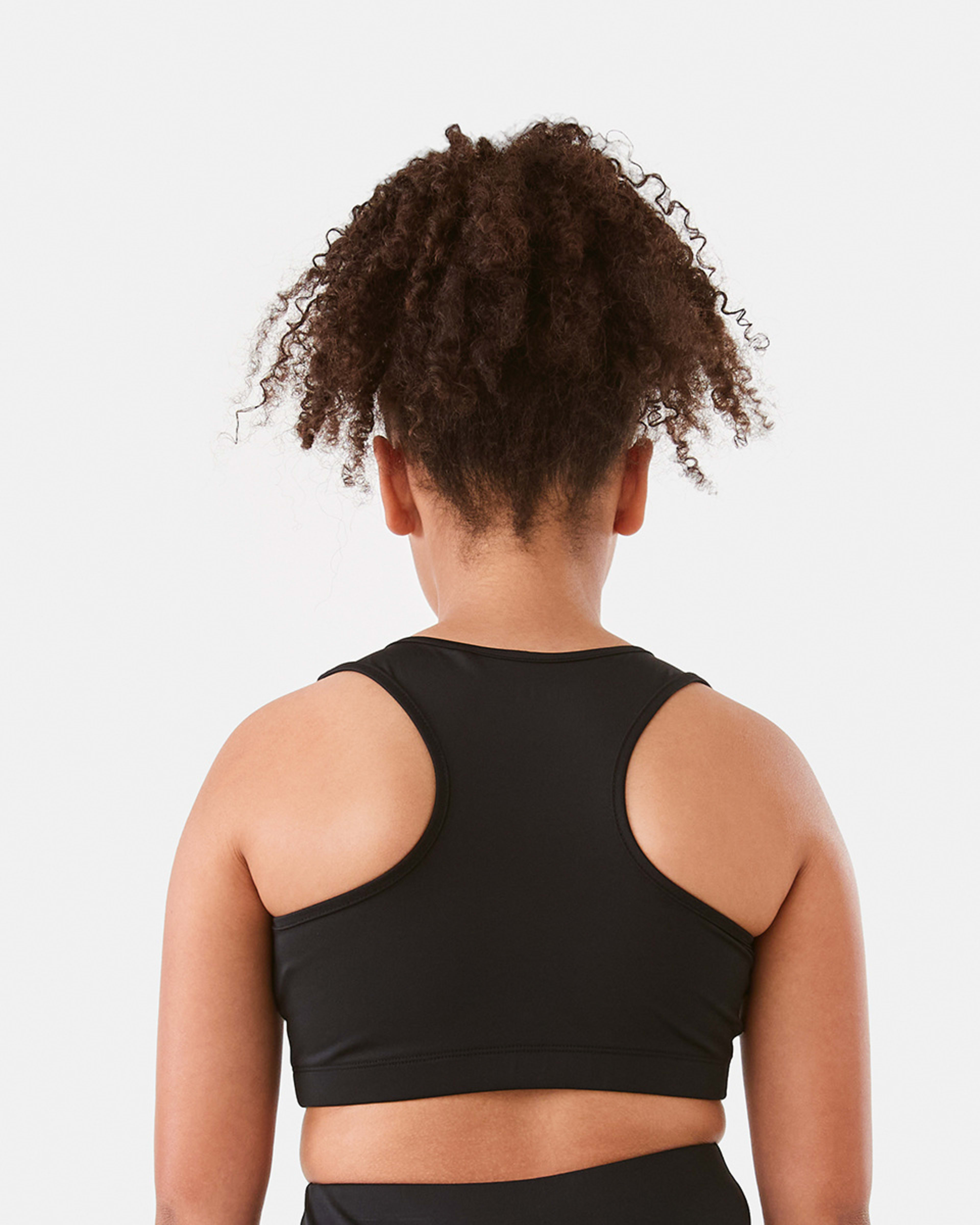 3 Active Kids Crop Top BLACK, 3 of 9