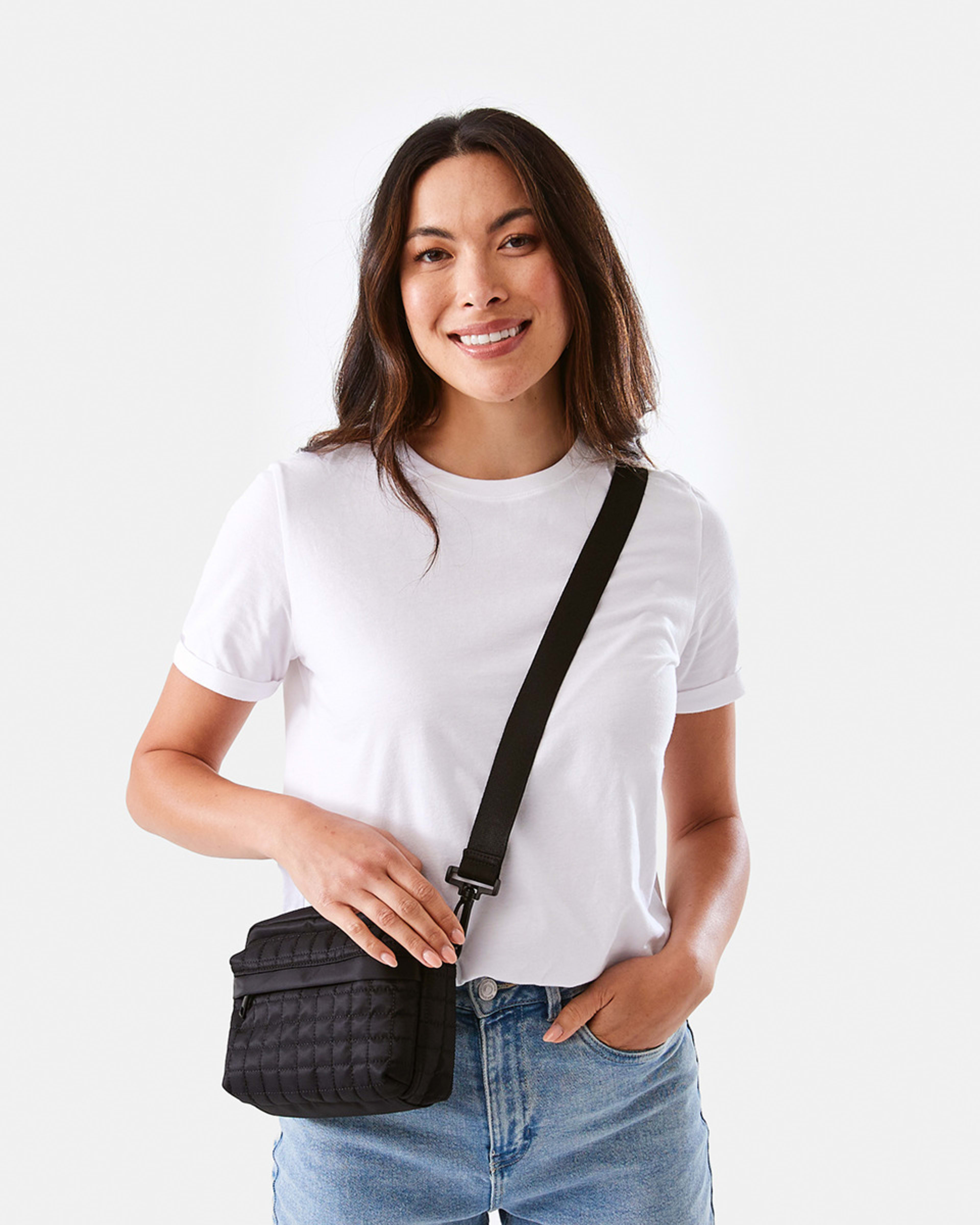 Quilted Crossbody Bag - Kmart NZ