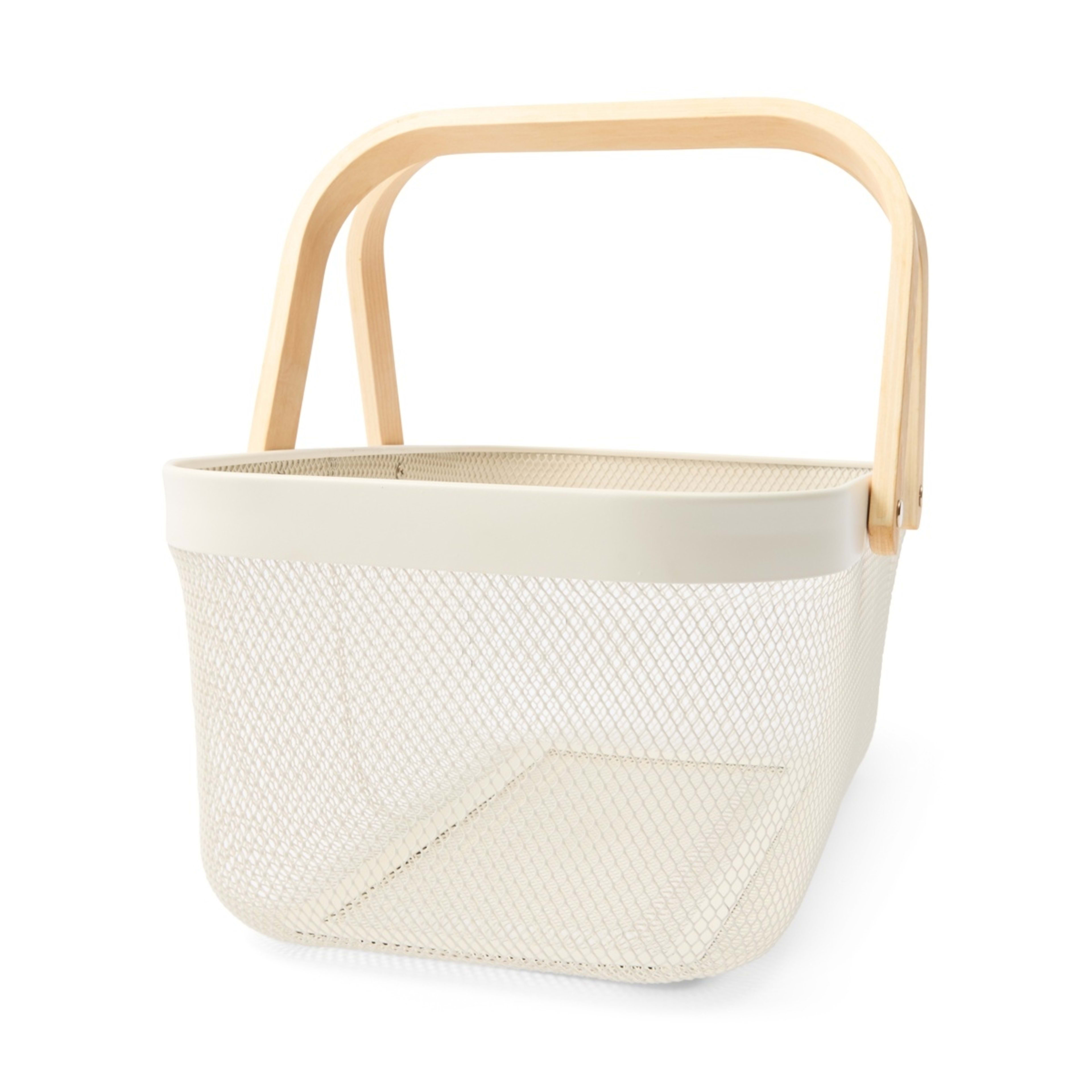 1 Mesh Basket - Large, White, 1 of 7
